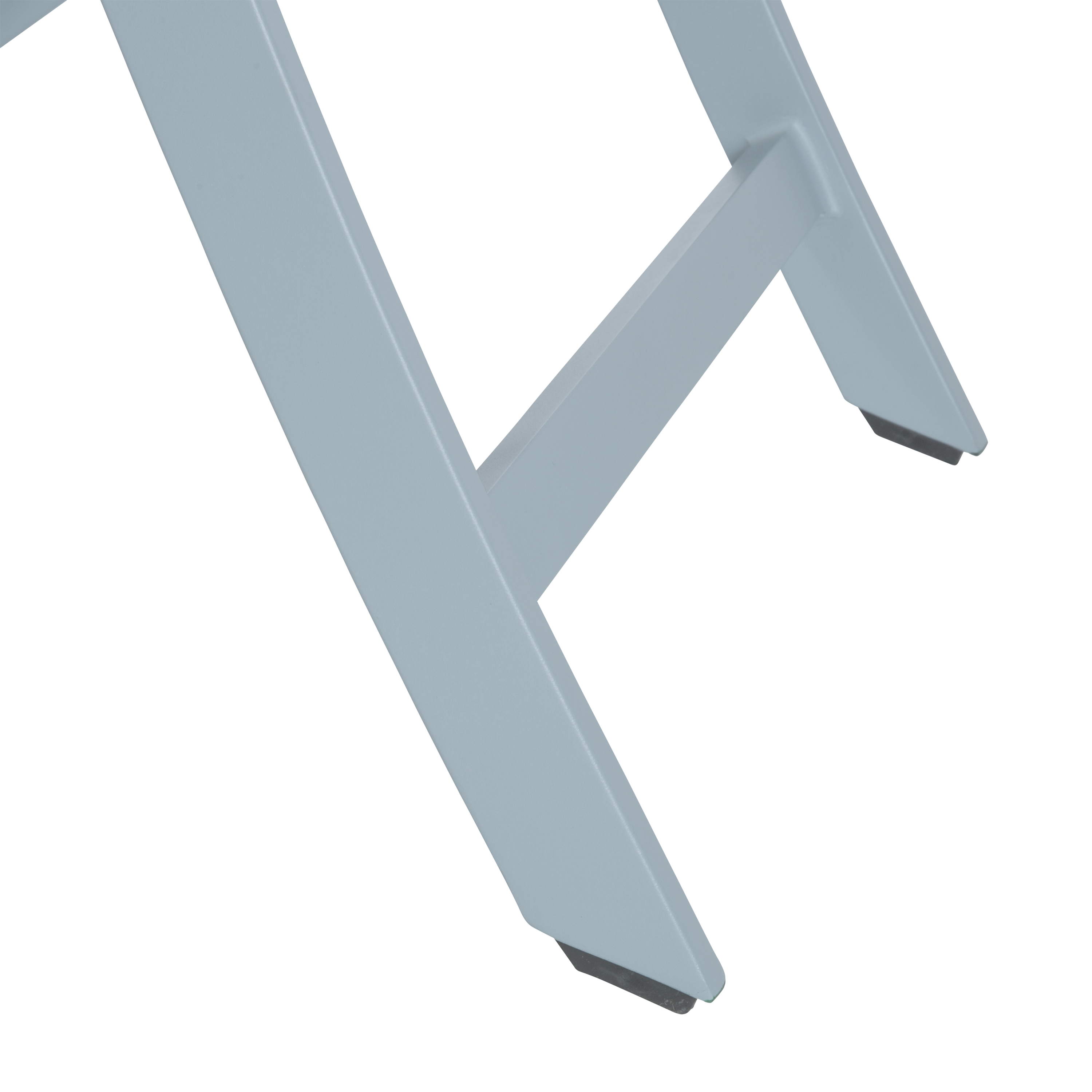 Sedia da giardino pieghevole in alluminio Idaho NATERIAL, seduta in alluminio azzurro - 15