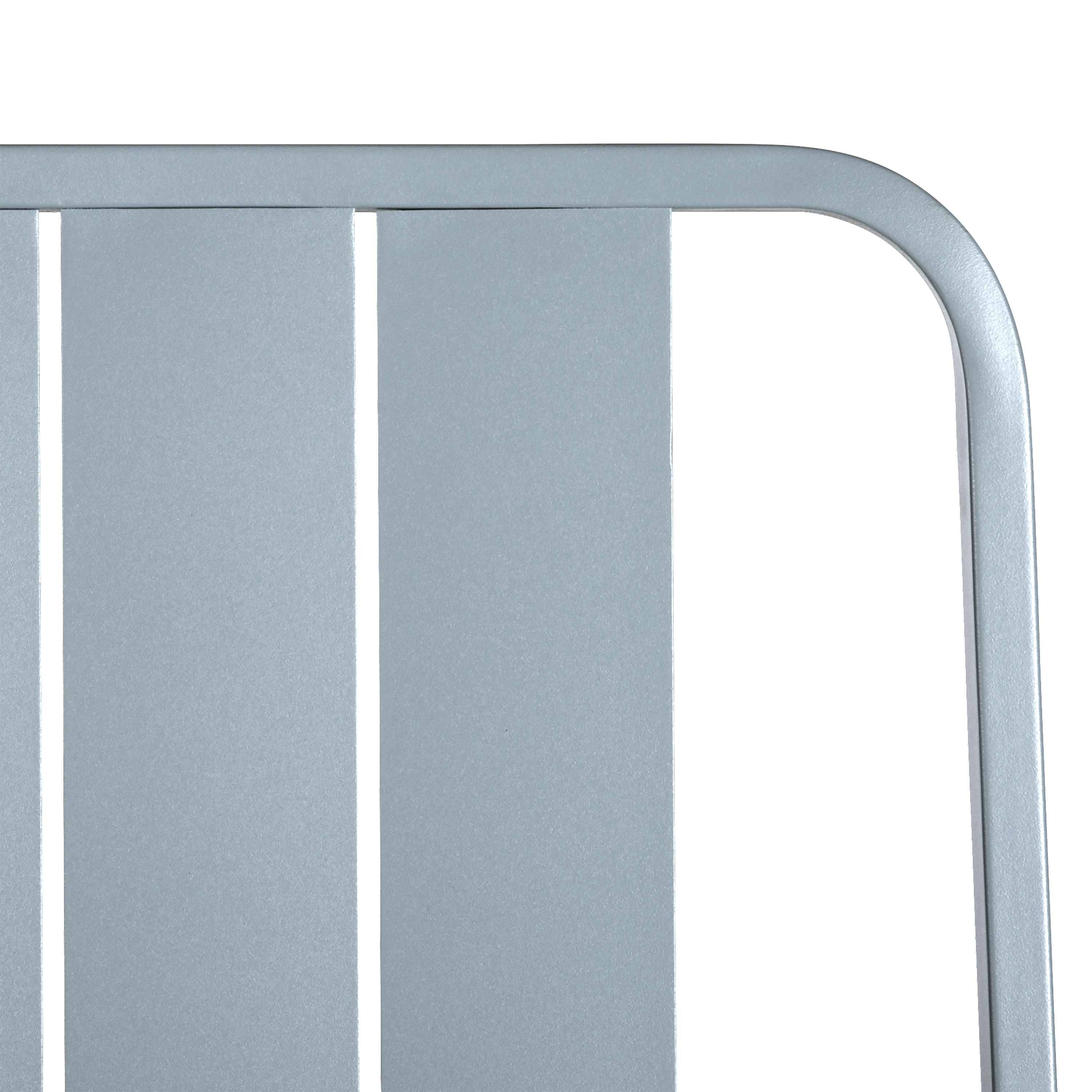 Sedia da giardino pieghevole in alluminio Idaho NATERIAL, seduta in alluminio azzurro - 17