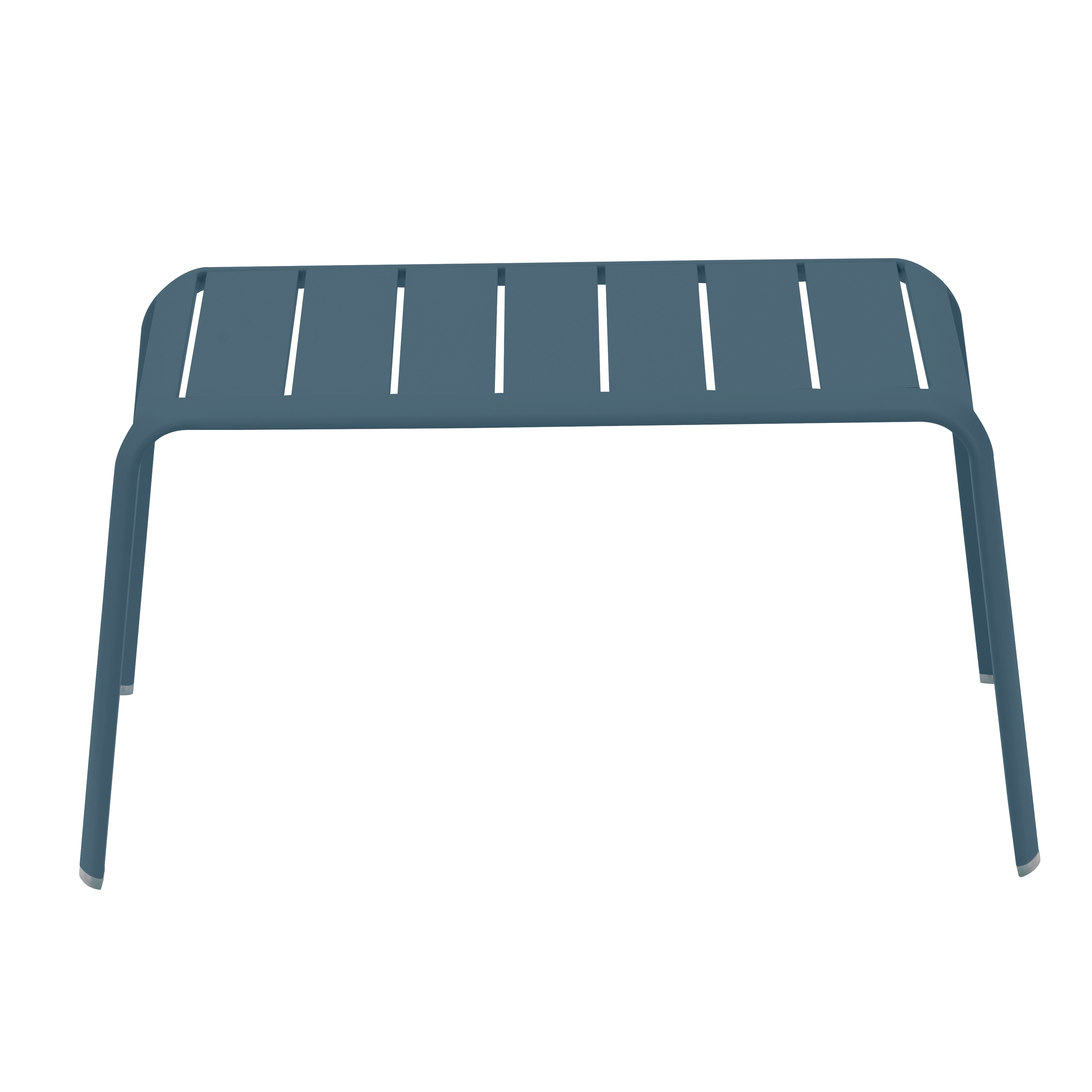 Table basse NATERIAL Idaho rectangulaire bleu 2 personnes - 5