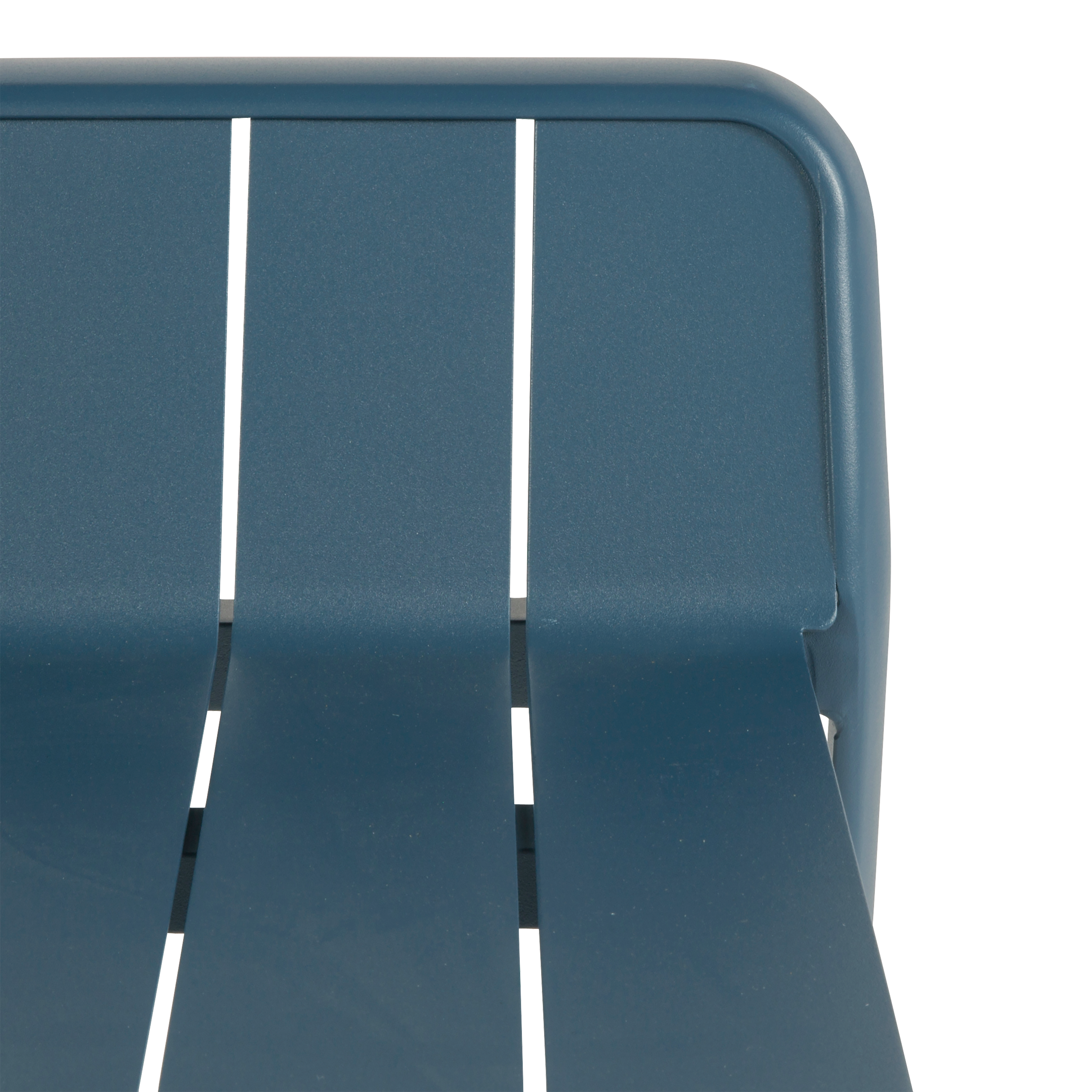 Panca da giardino in alluminio blu Idaho NATERIAL, 2 posti - 13