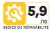 Indice de réparabilité : 5.9 sur 10