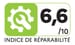 Indice de réparabilité : 6.6 sur 10