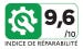 Indice de réparabilité : 9.6 sur 10