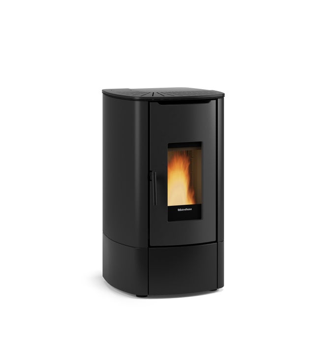 Poêle à granulés EXTRAFLAME Angy noir 7 kW