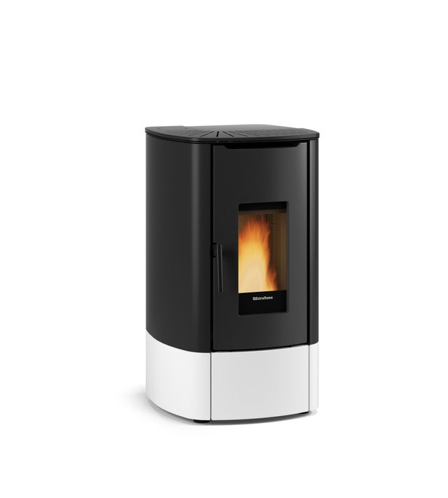Poêle à granulés EXTRAFLAME Angy blanc 7 kW