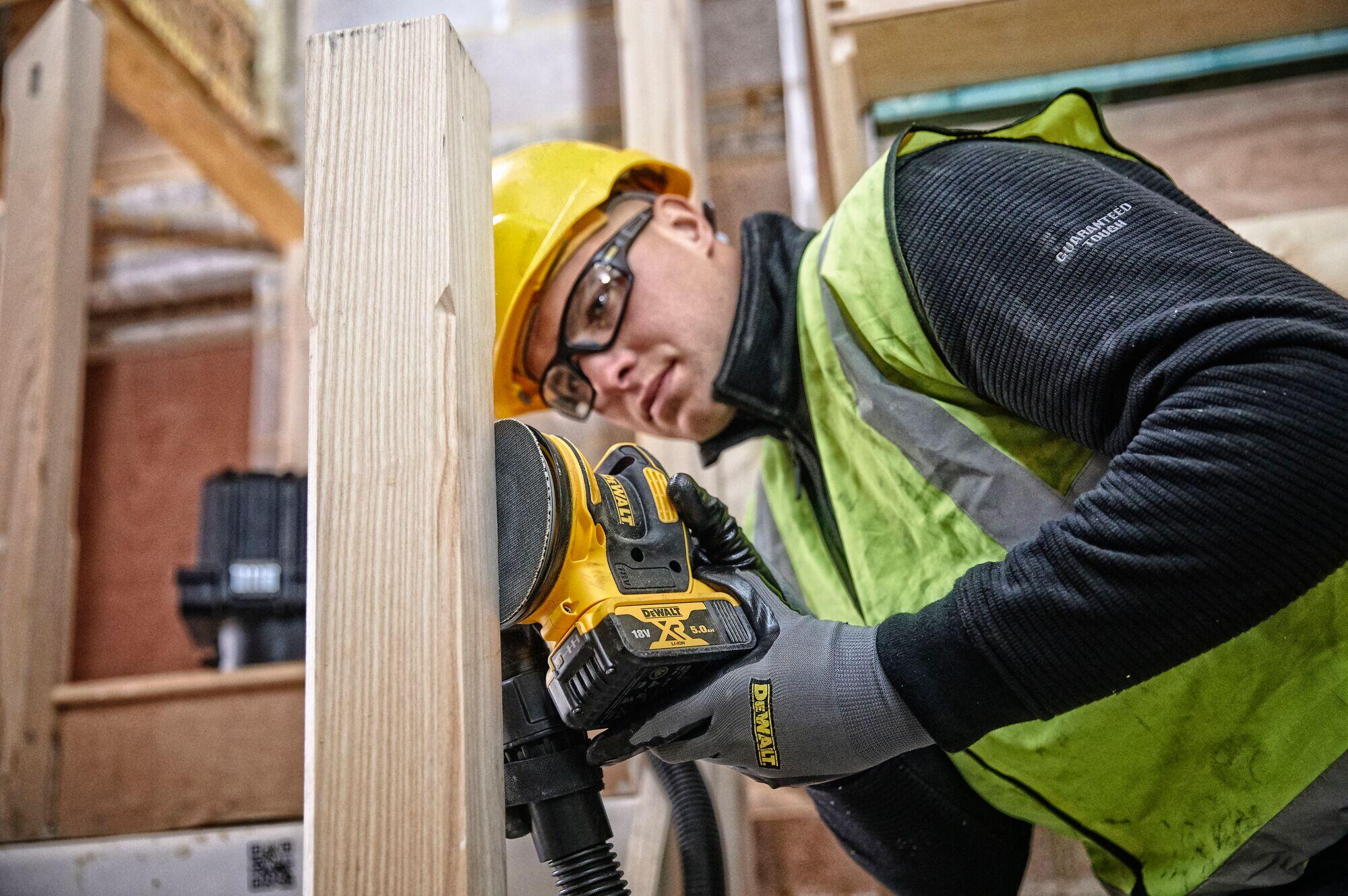 Ponceuse excentrique DEWALT XR 18V, Sans Batterie en Coffret, DCW210NT-XJ - 5