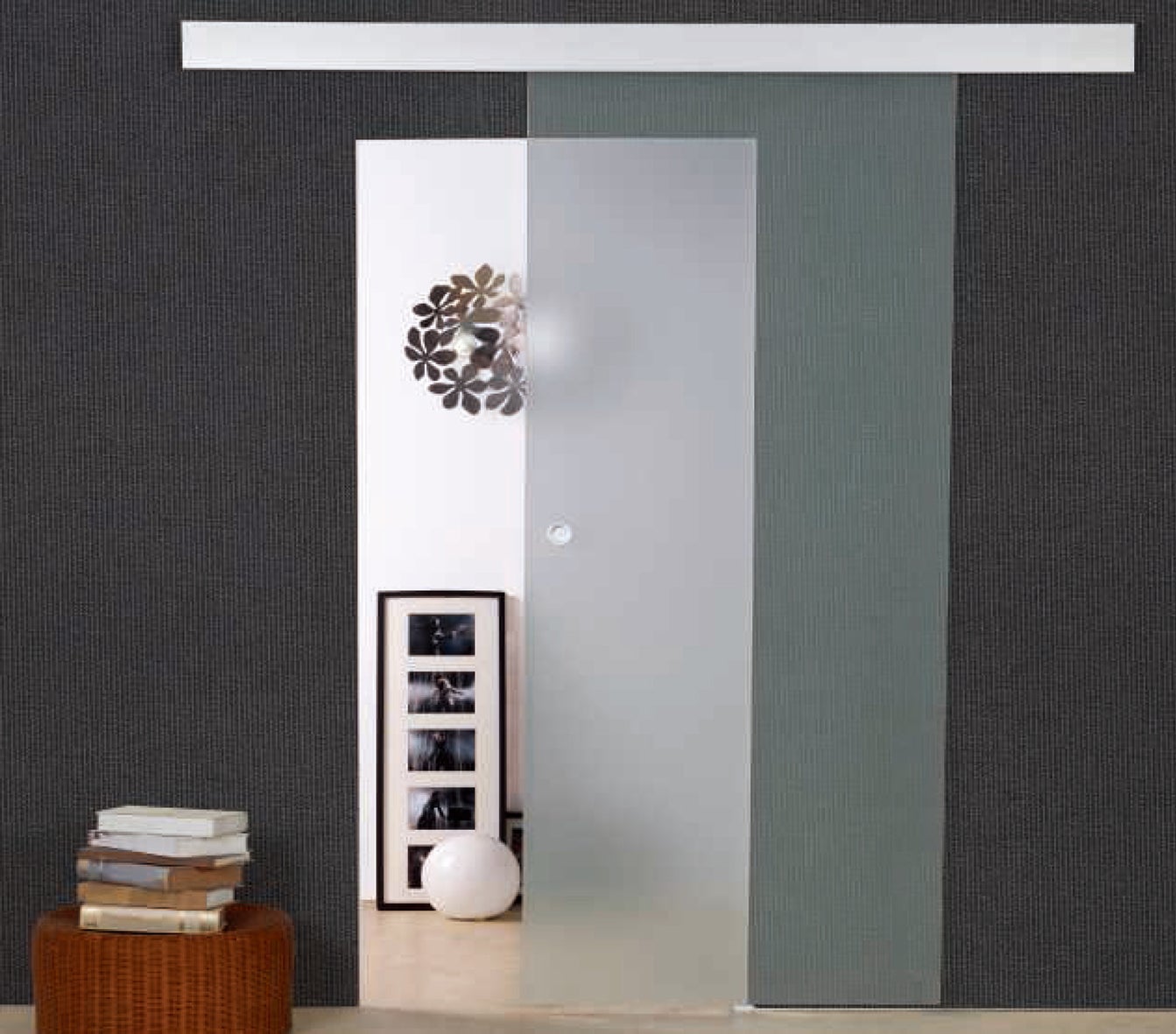 Bolis Mensola Vitra In Vetro Temperato Sicurezza - 35x35 Cm, Bianco, Design Minimal