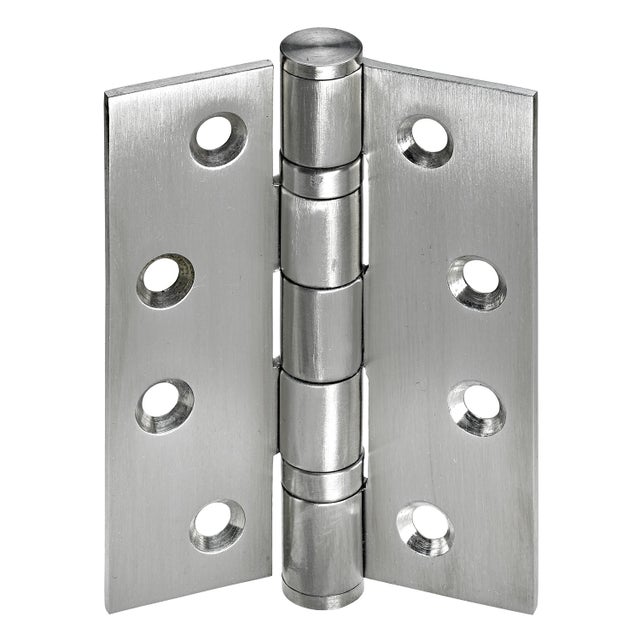 Charnière inox pour porte, L.100 x l.75 mm, HETTICH