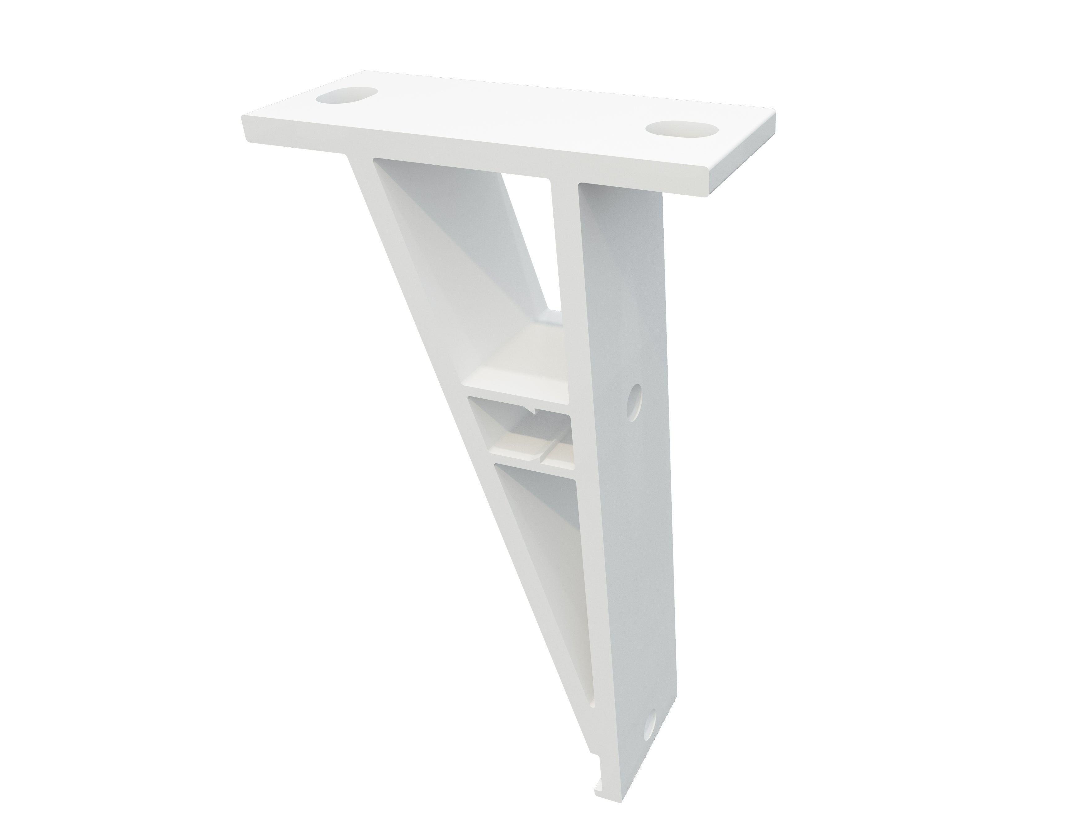 2 Soportes de techo para toldo Calima en color blanco - 2