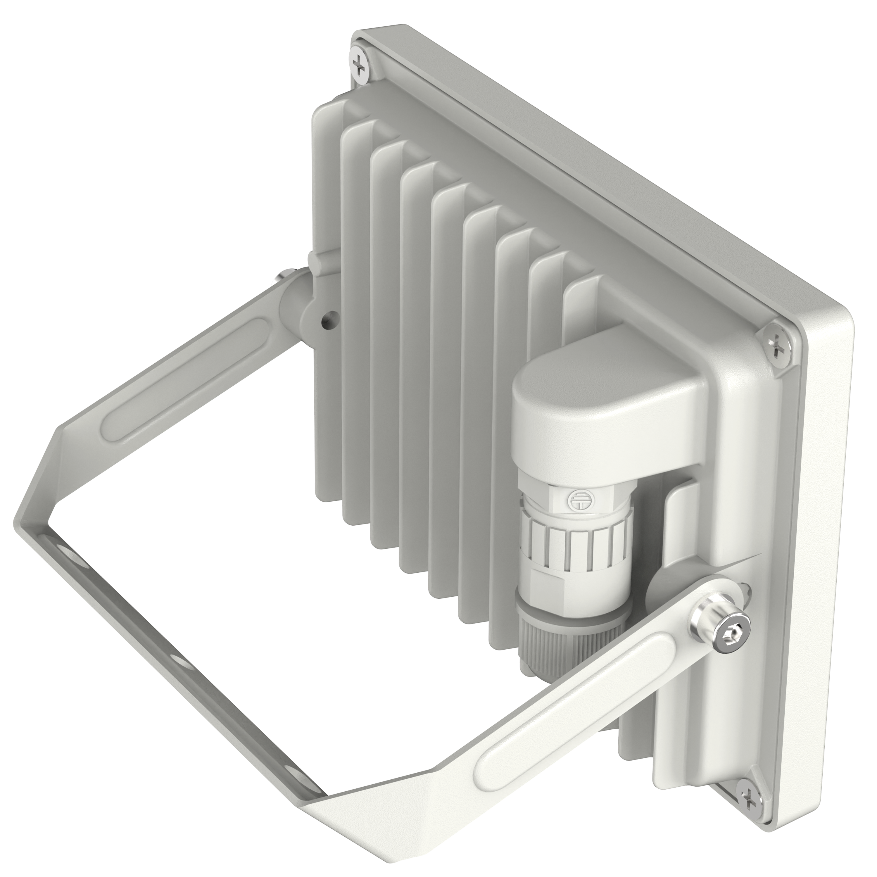 Proyector LED exterior orientable INSPIRE Yonkers rectangular luz neutra 4000K 30W 4050 lm IP65 resistente a la lluvia y al polvo - 9