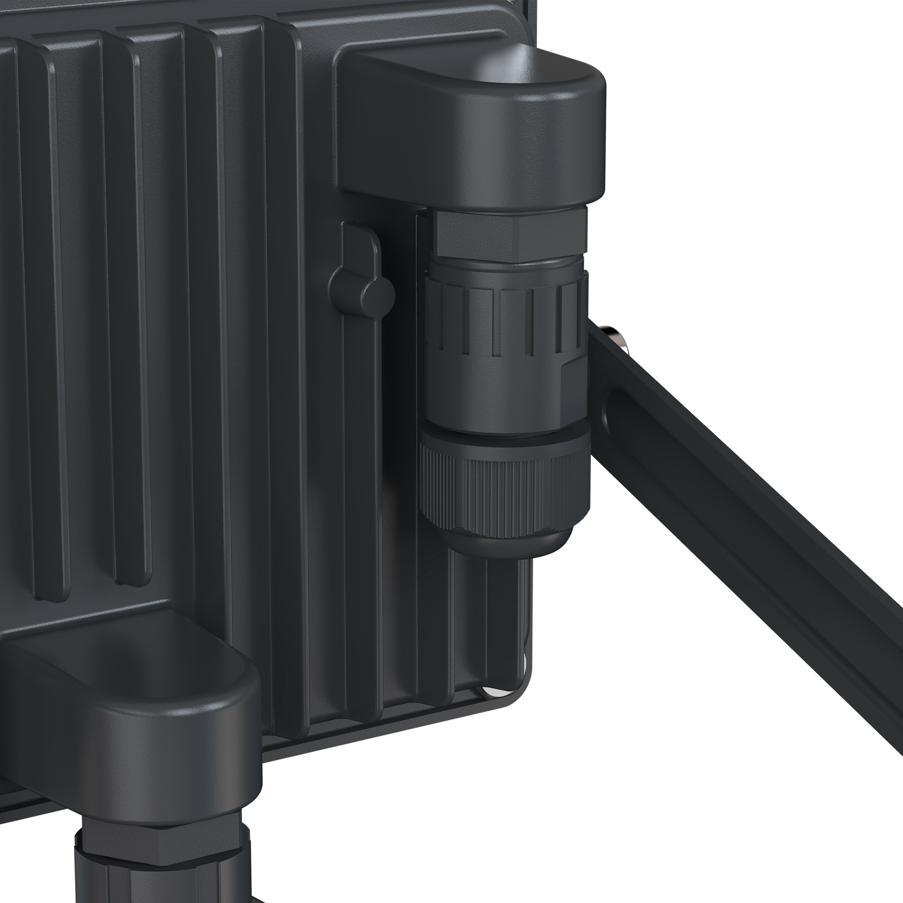 Naświetlacz Yonkers  z czujnikiem 4050 lm IP44 szary Inspire - 7