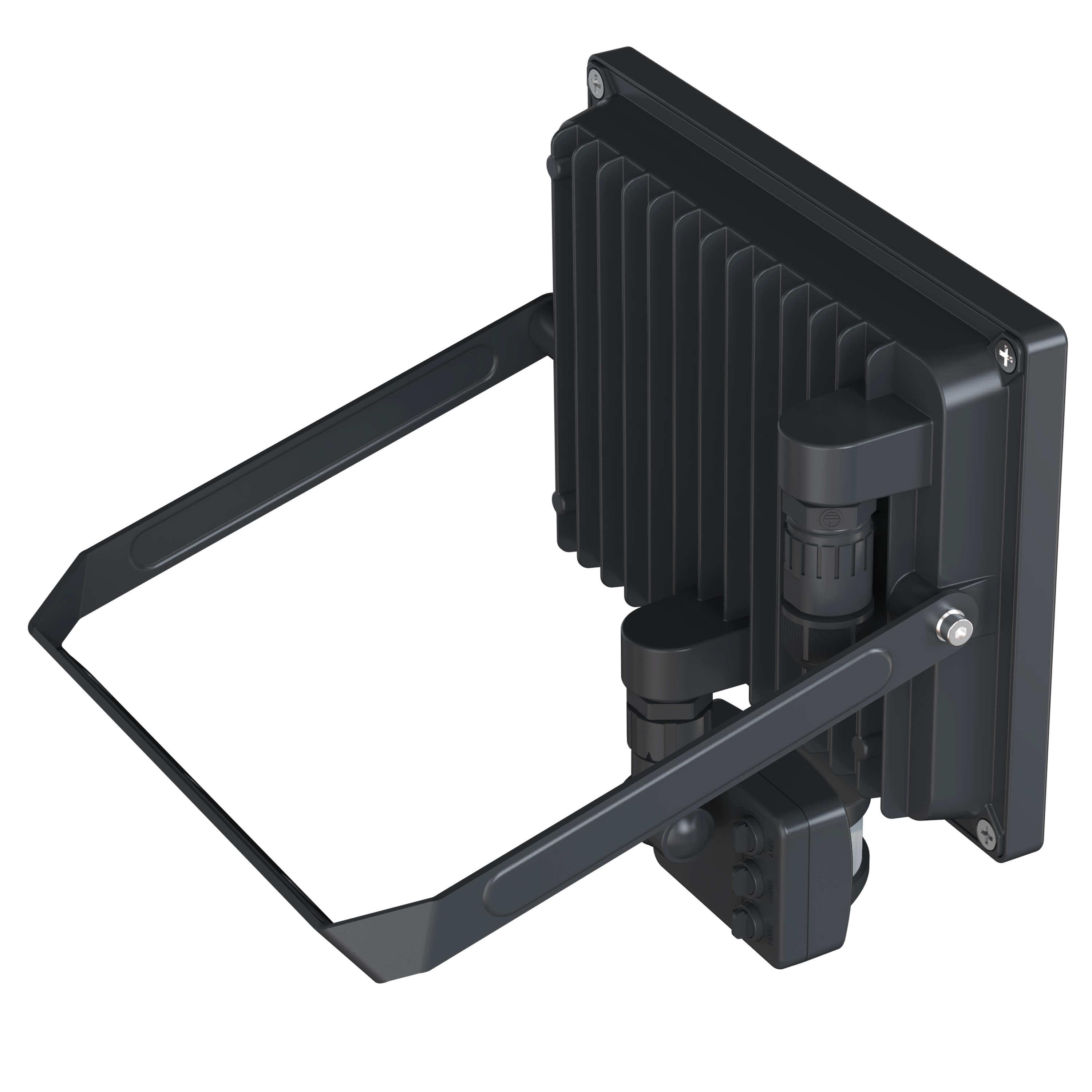 Naświetlacz zewnętrzny Yonkers szary z czujnikiem 6750 lm IP44 Inspire - 7