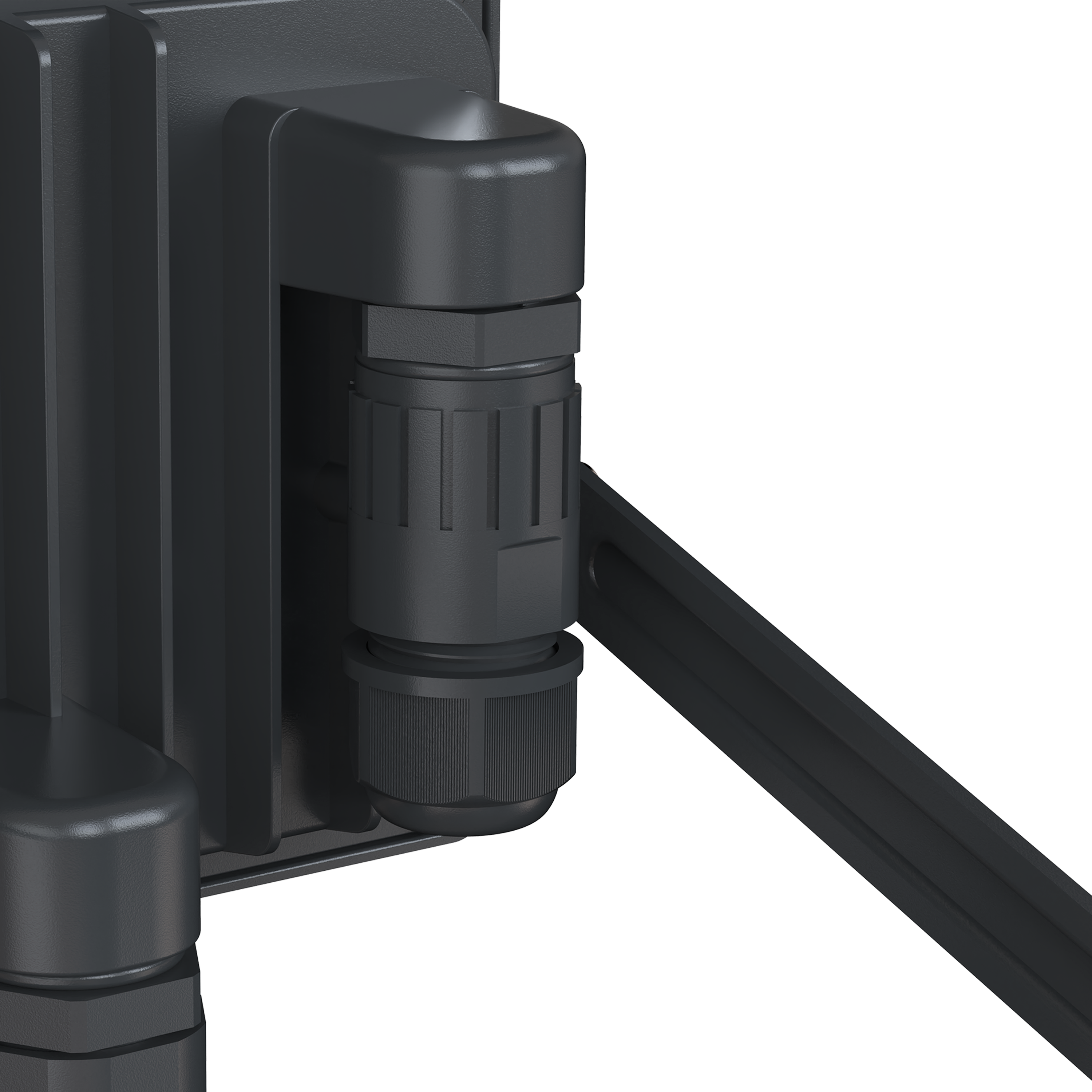 Faro da esterno con sensore di movimento Yonkers in alluminio, antracite, Modulo LED 20W INSPIRE - 9