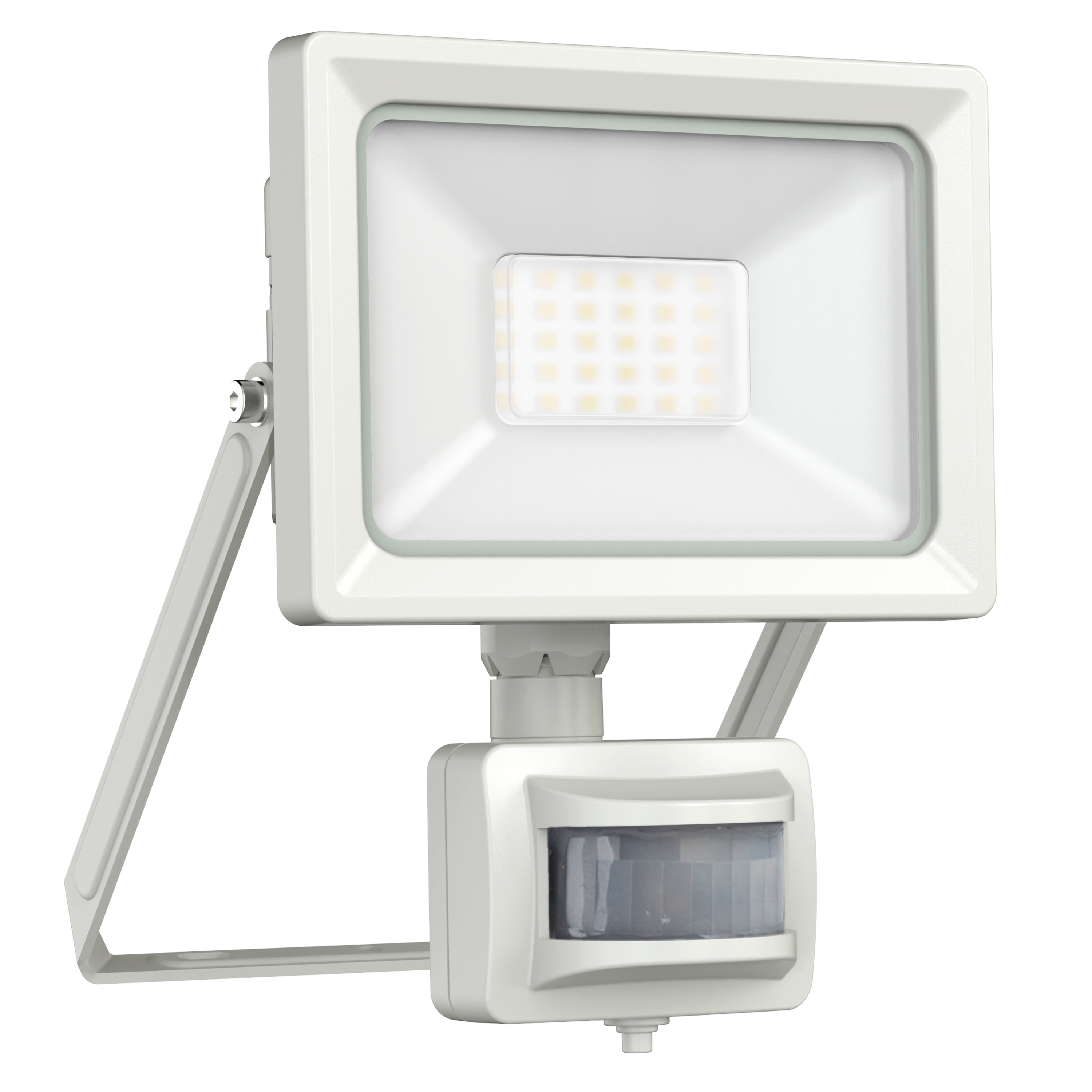 Proyector LED exterior con detector de movimiento orientable INSPIRE Yonkers rectangular luz neutra 4000K 20W 2700 lm IP44 resistente a salpicaduras - 3