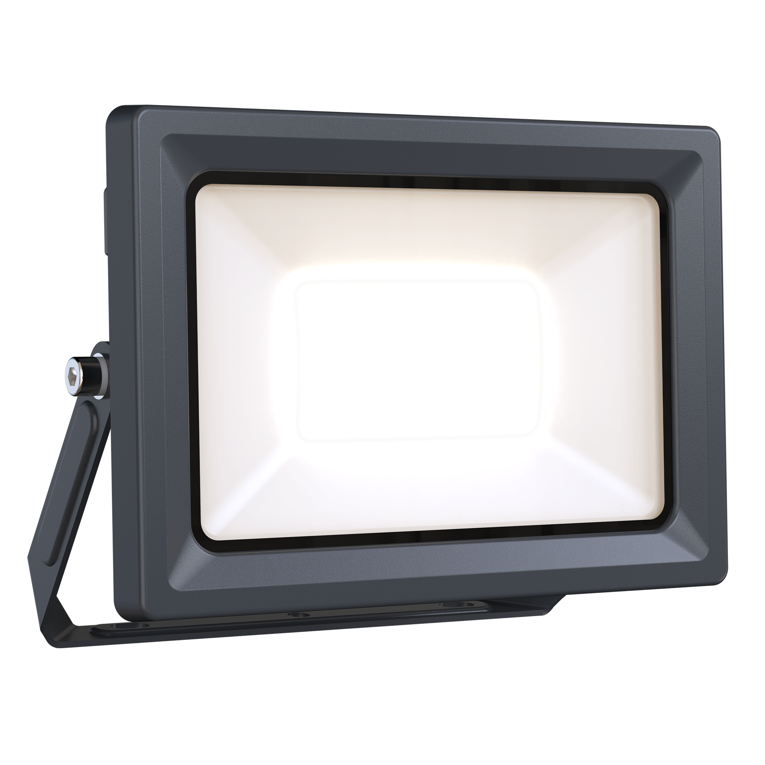 Projetor exterior led Yonkers 4000K 4200lm IP65 cinza Inspire - 2