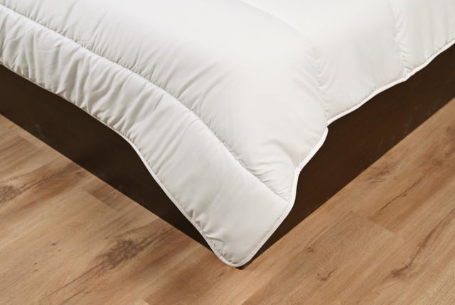 Relleno nórdico antiácaros blanco fibra hueca poliéster 400 g para cama de 135 cm largo 220 cm