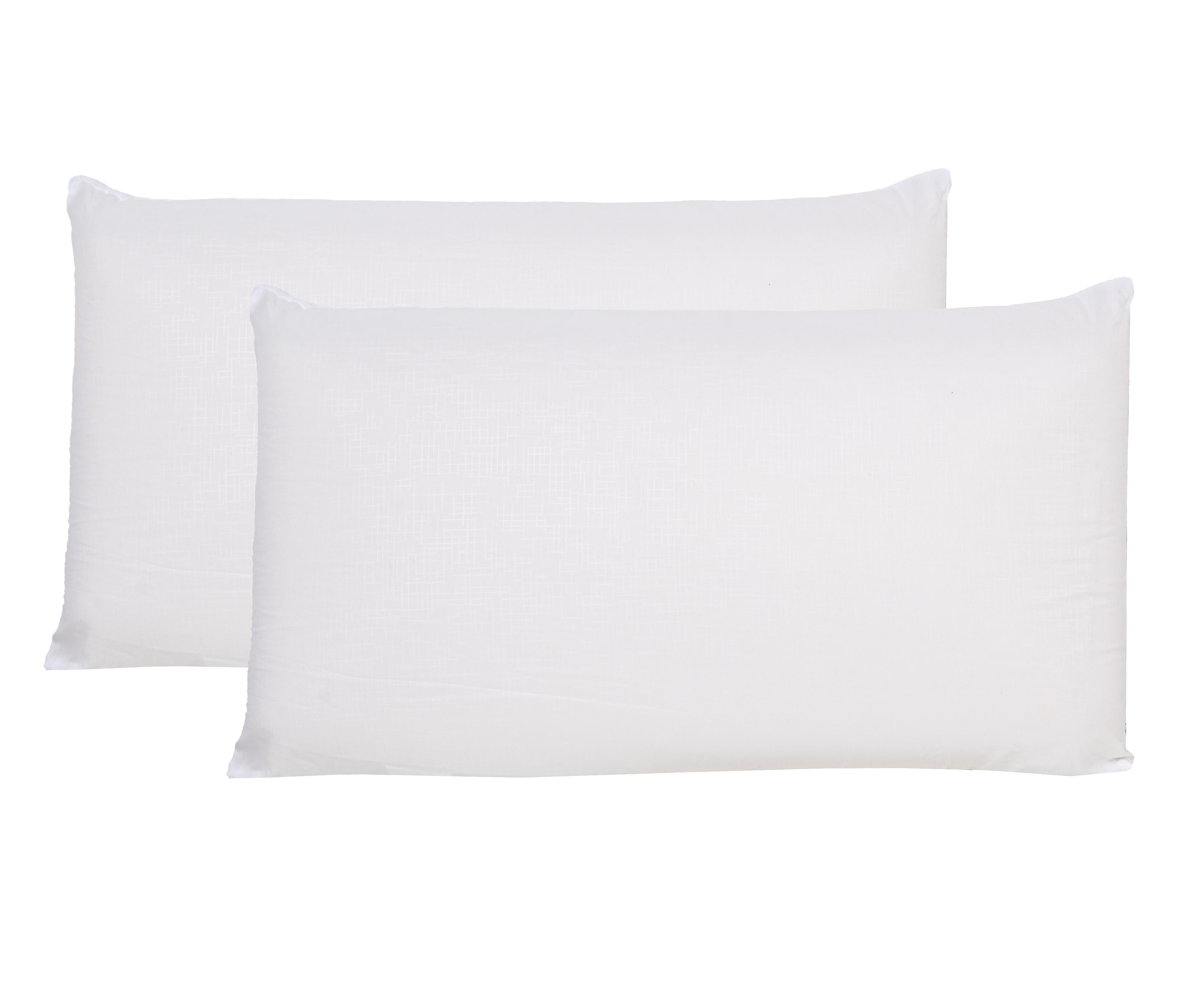 2 Almohadas rectagulares Viscolásticas espuma de poliuretano 40 x 75 cm - 3