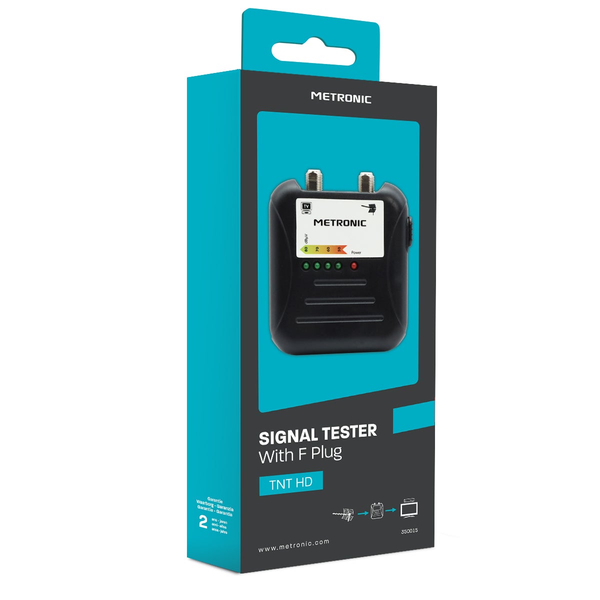 Pointeur d'antenne TNT, fiche femelle, Metronic - 3