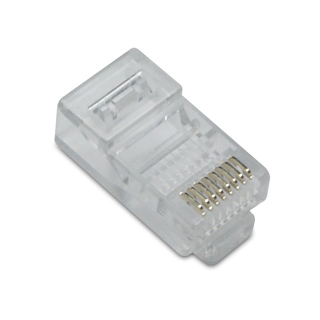 Lot de 10 fiches RJ45 mâle, Metronic