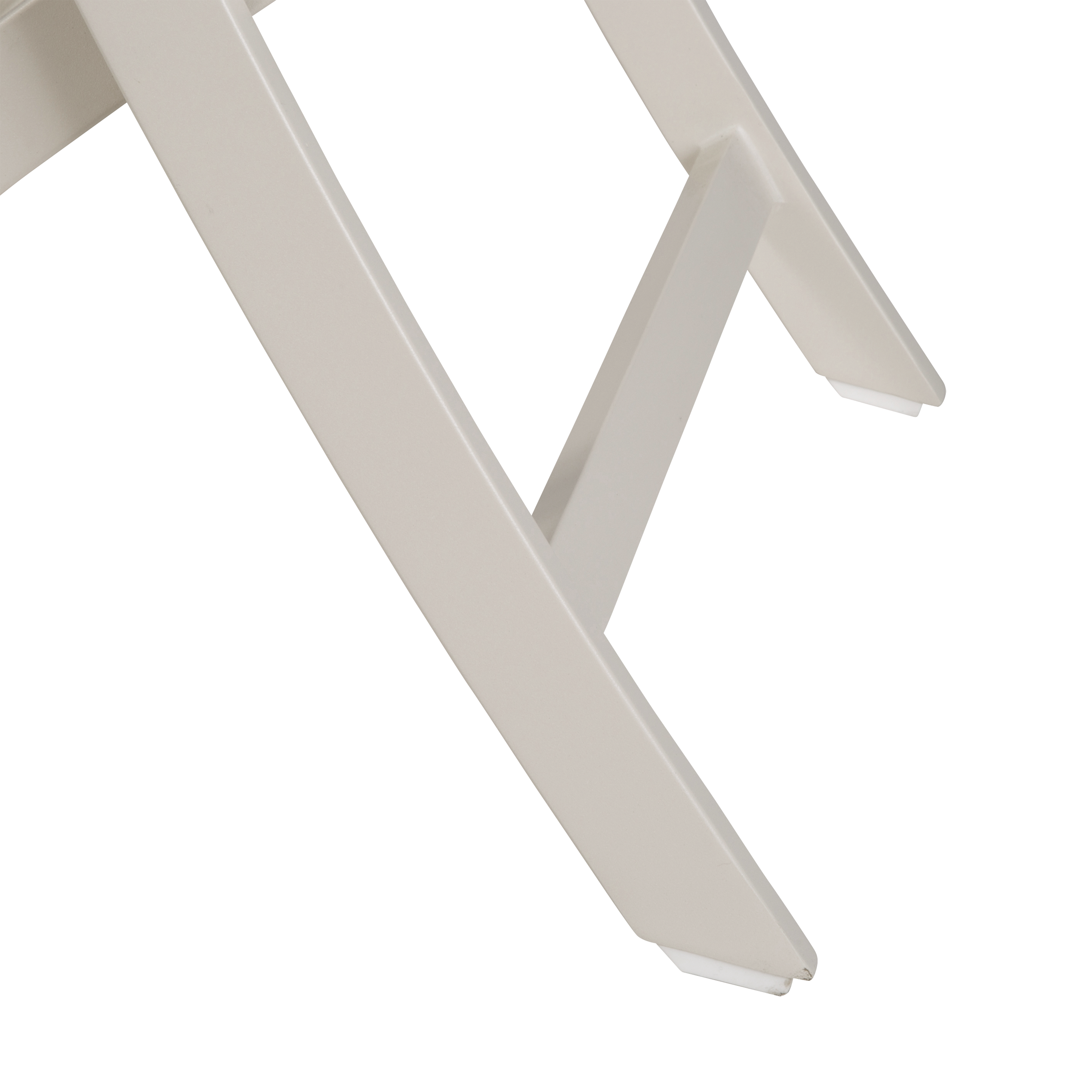 Sedia da giardino pieghevole in alluminio Idaho NATERIAL, seduta in alluminio beige - 15