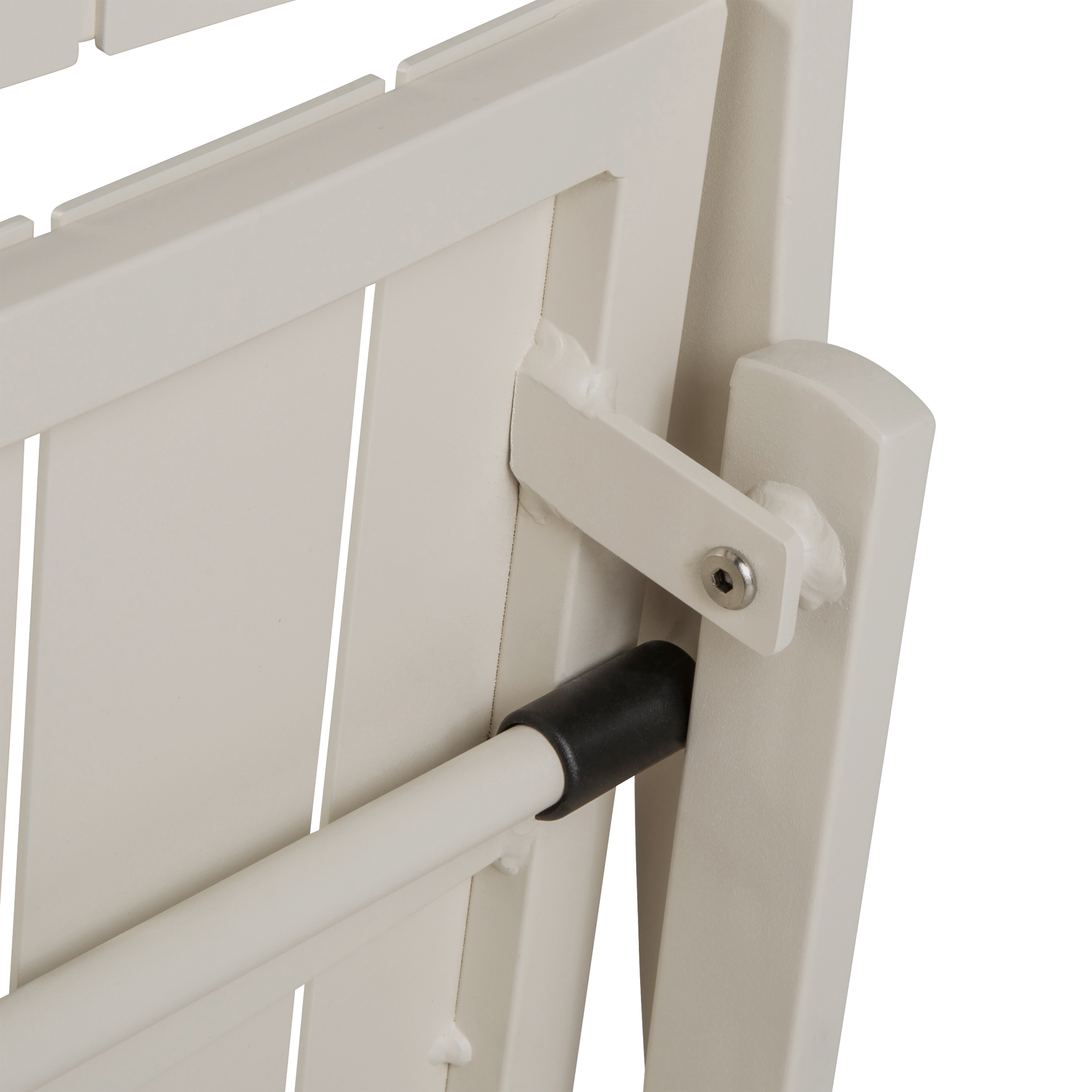 Sedia da giardino pieghevole in alluminio Idaho NATERIAL, seduta in alluminio beige - 16