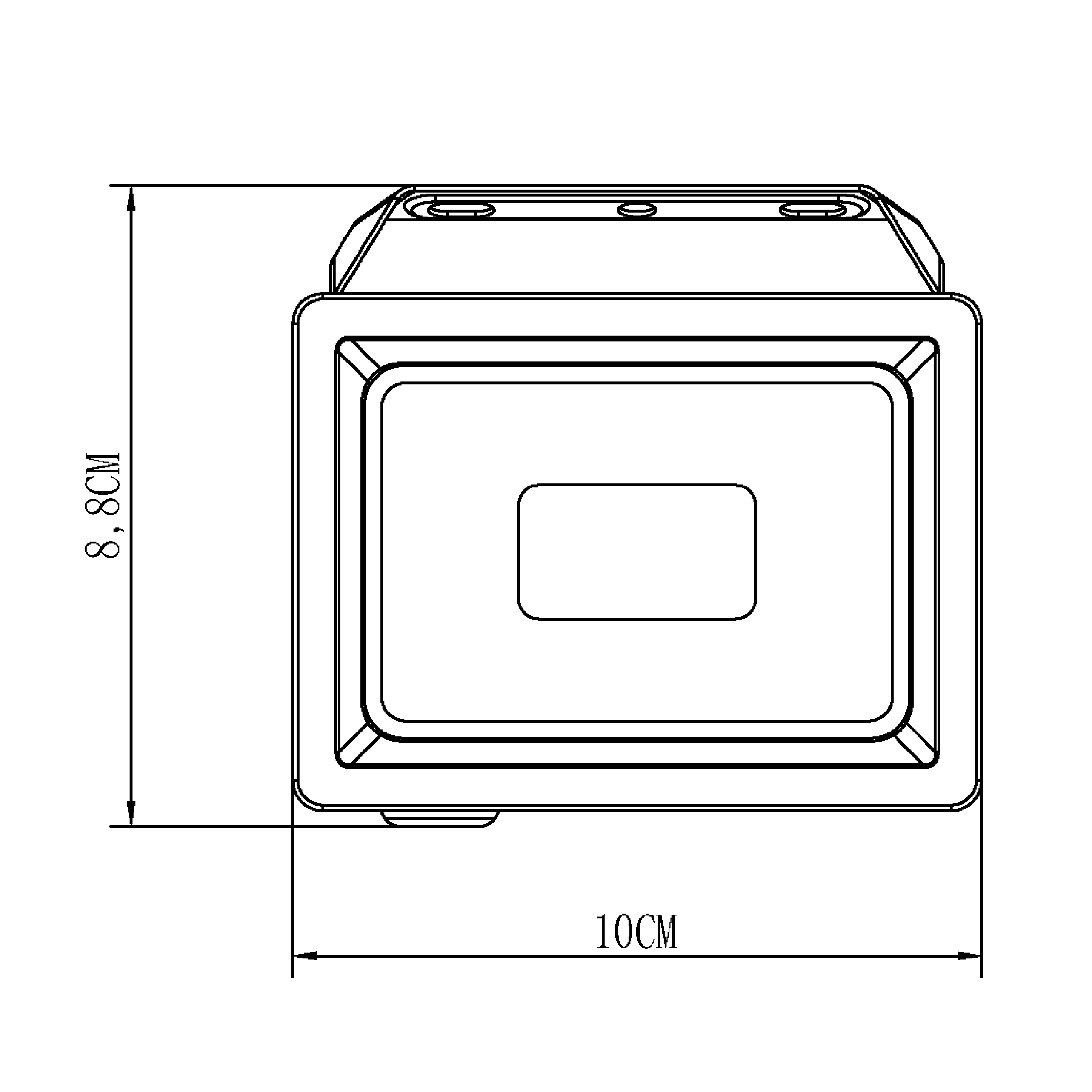 Projetor exterior led Yonkers 4000K 1350lm IP65 cinza Inspire - 11