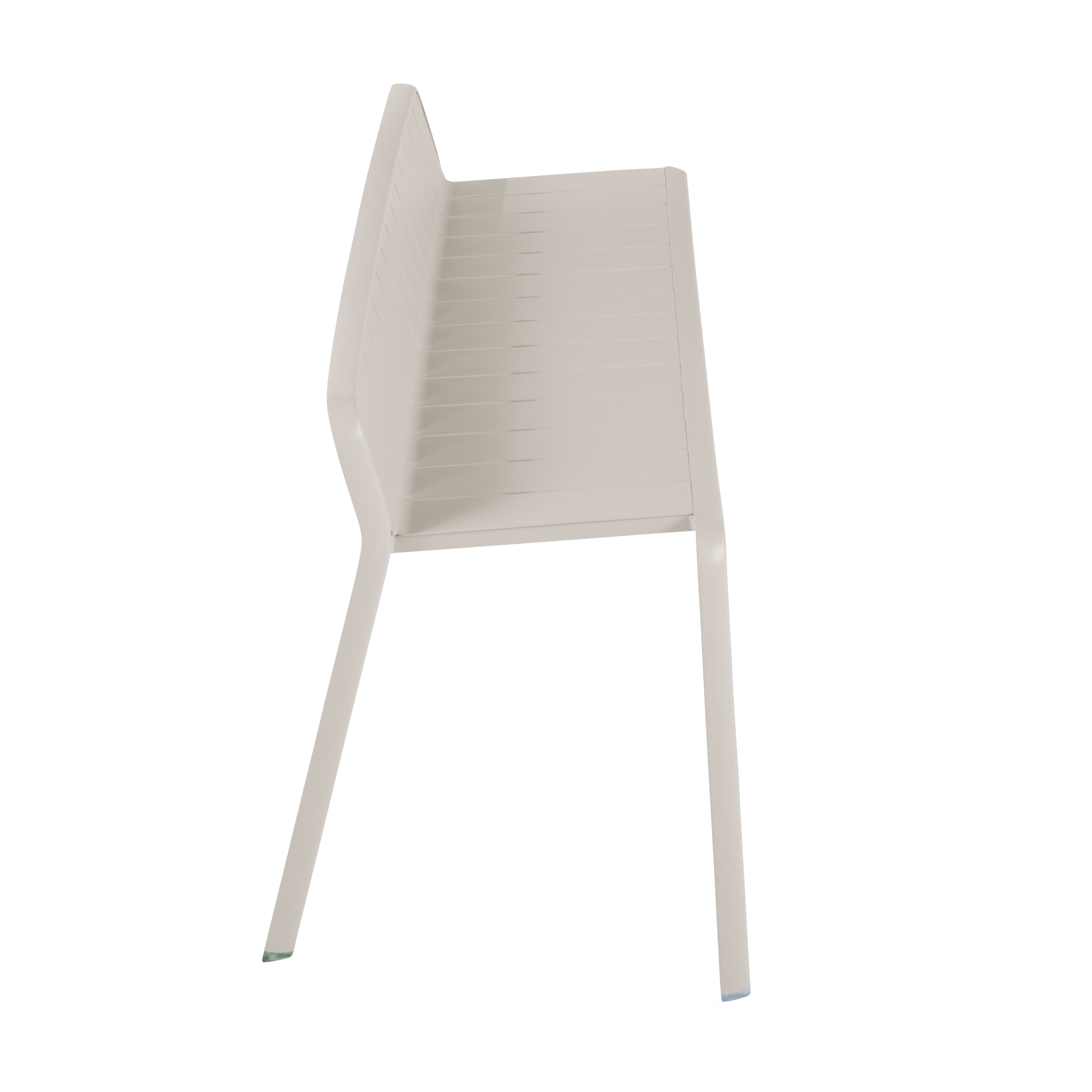 Banc de jardin NATERIAL Idaho en aluminium beige - 7