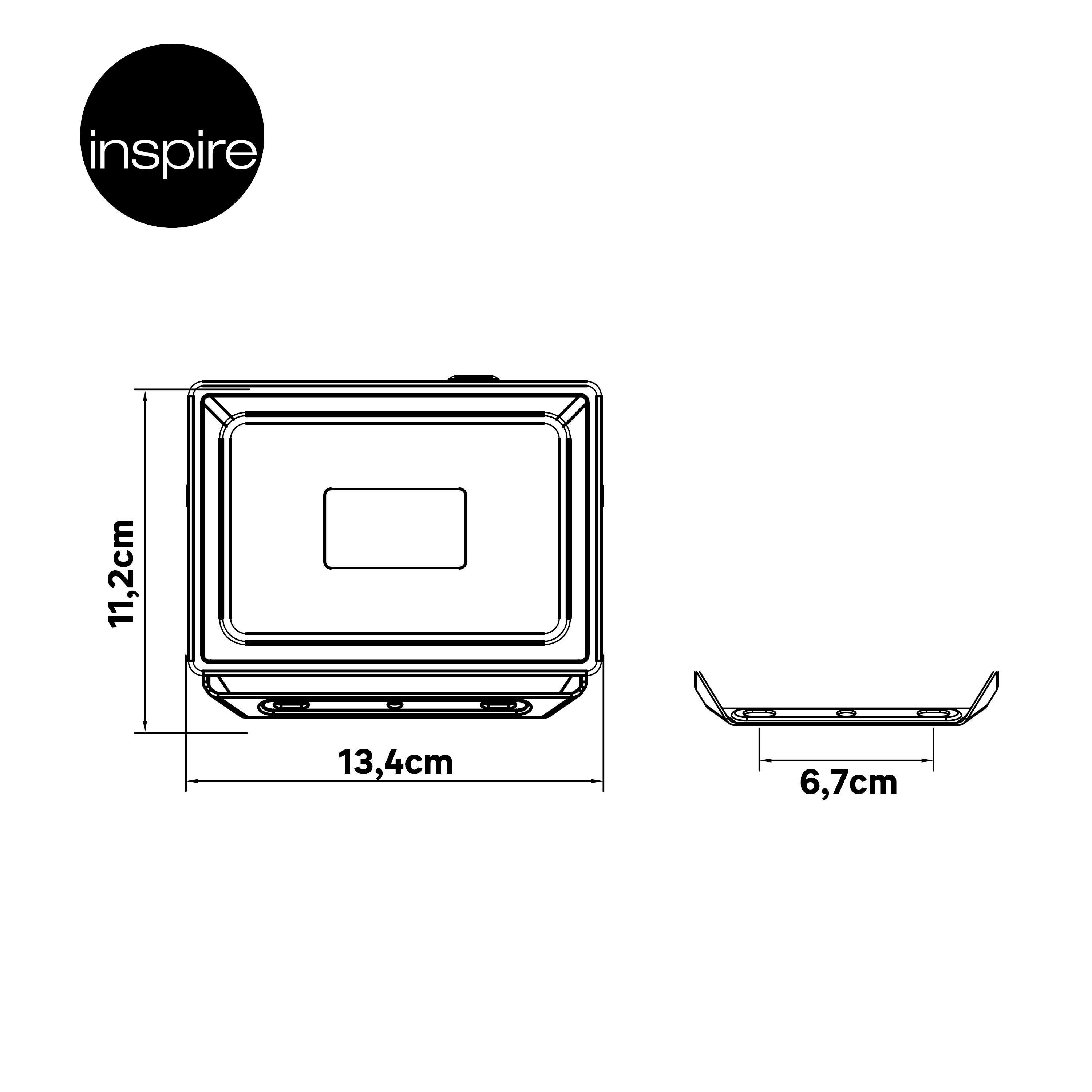 Proyector LED exterior INSPIRE Yonkers rectangular RGB 20W IP65 resistente a la lluvia y al polvo - 8