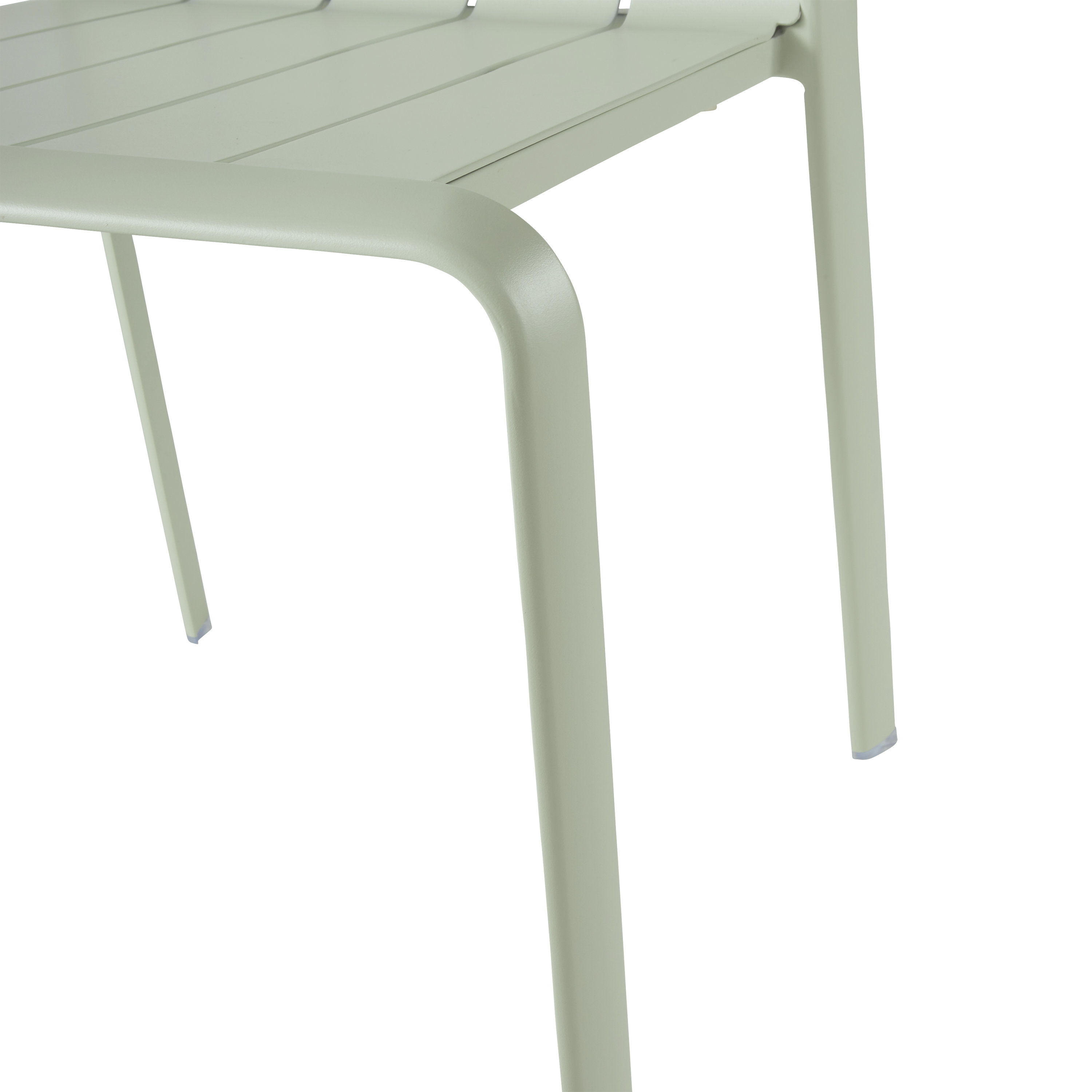 Chaise de jardin NATERIAL Idaho en aluminium vert - 8