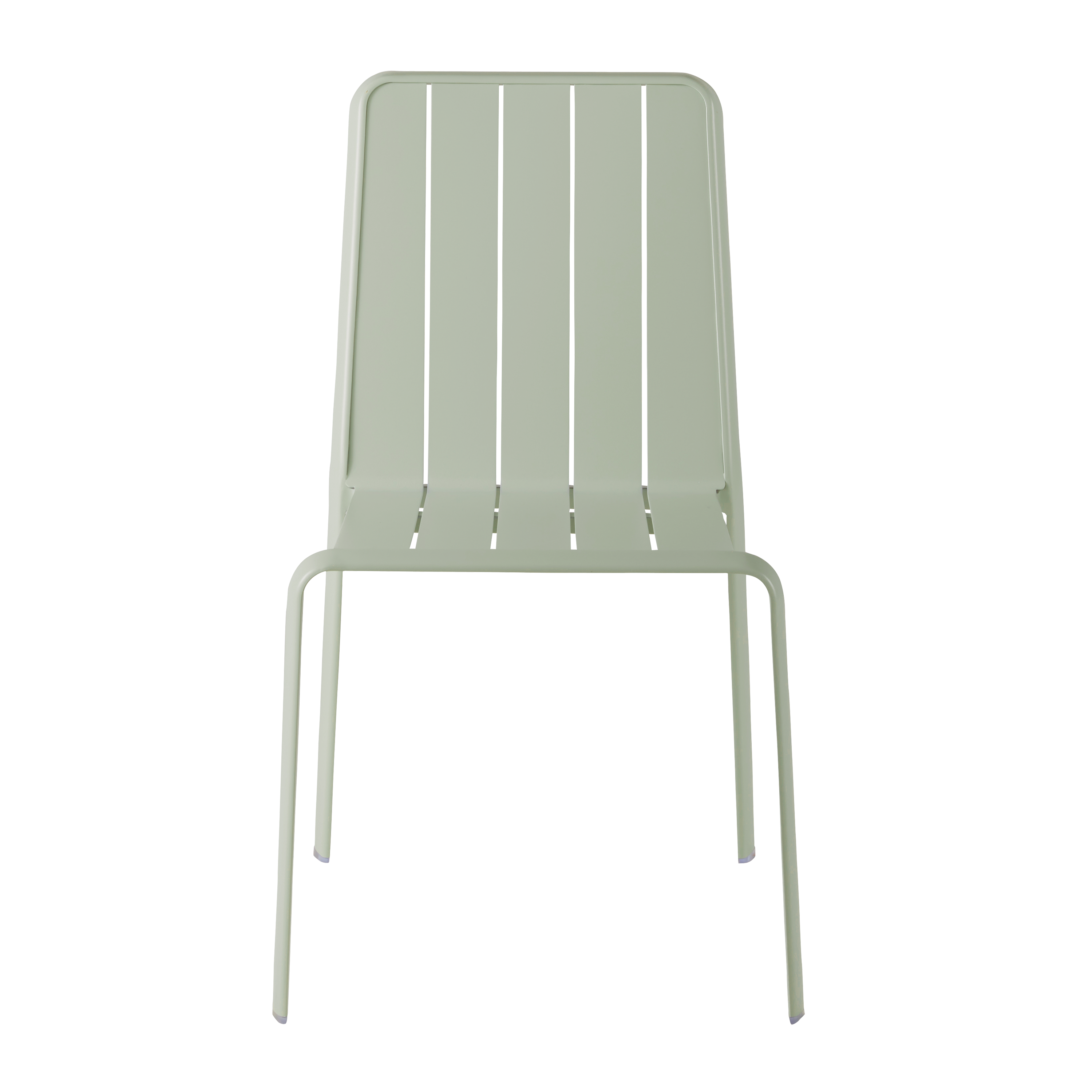 Sedia da giardino Idaho NATERIAL, struttura e seduta in alluminio verde - 5