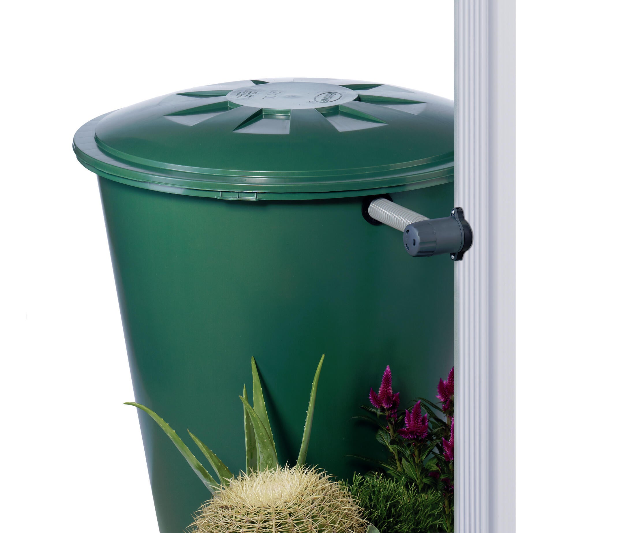 Collecteur speedy eco quattro gris pour gouttière carré et rectangulaire - 2