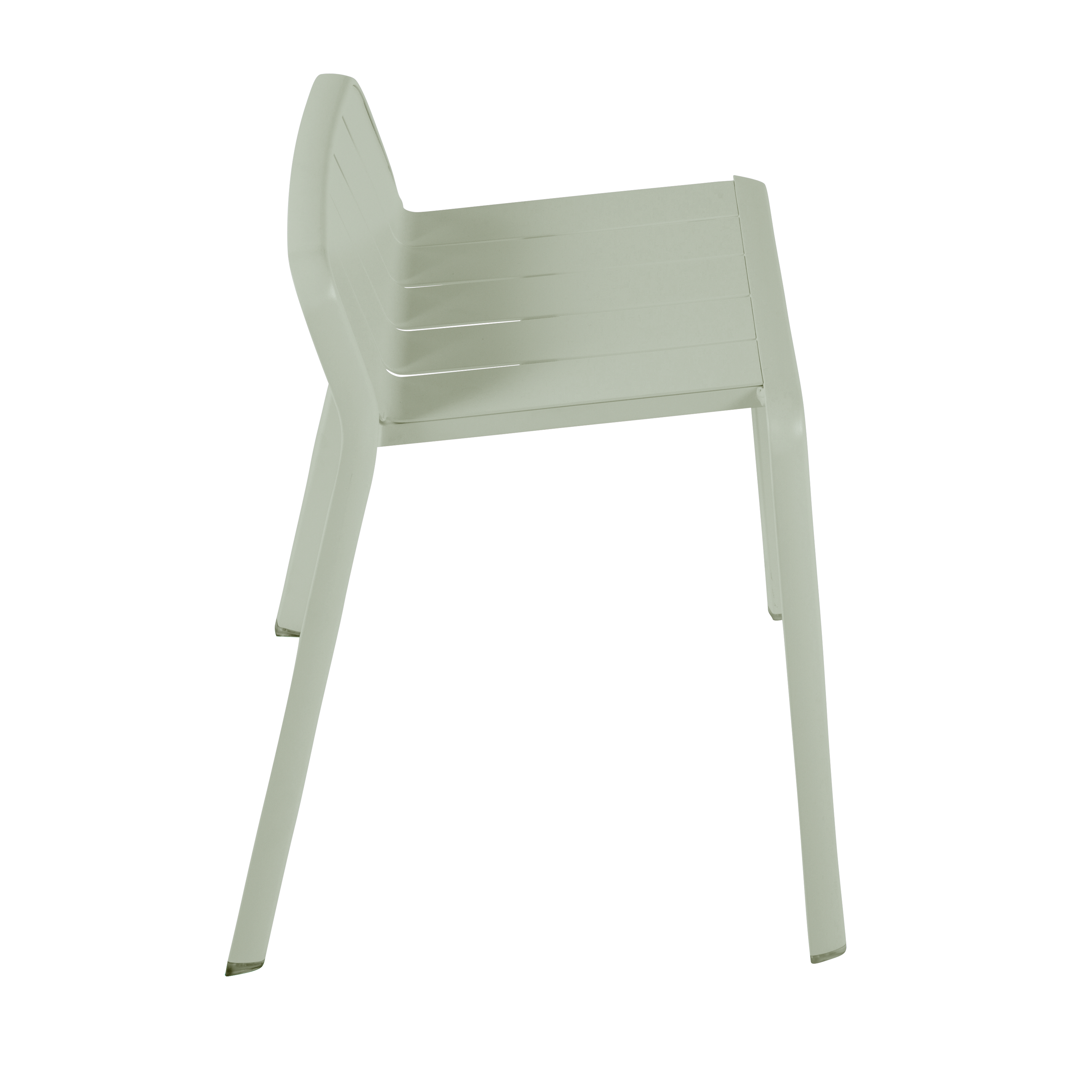 Sgabello da giardino in alluminio verde Idaho NATERIAL, 1 posto - 8