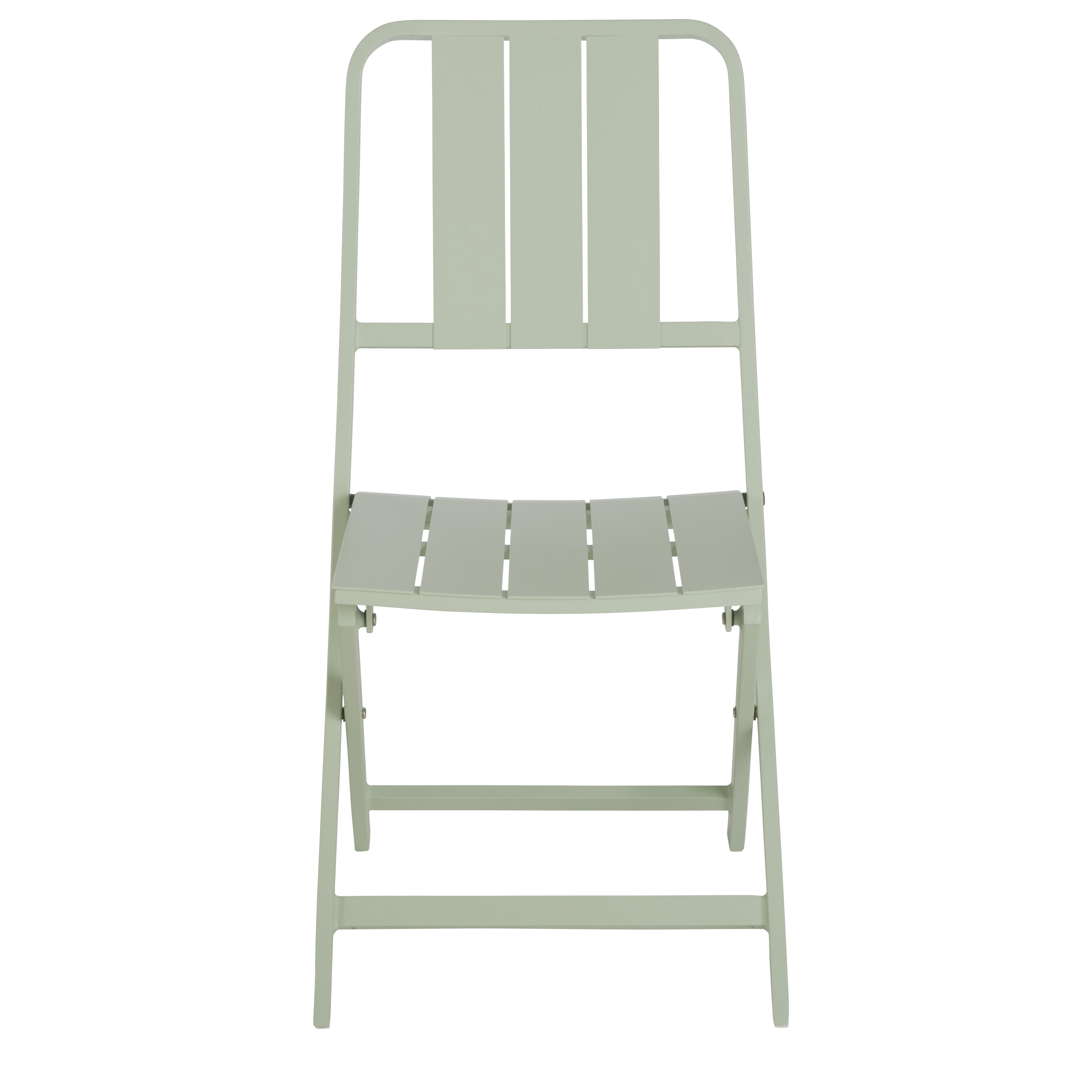 Sedia da giardino pieghevole Idaho NATERIAL, struttura e seduta in alluminio verde - 11