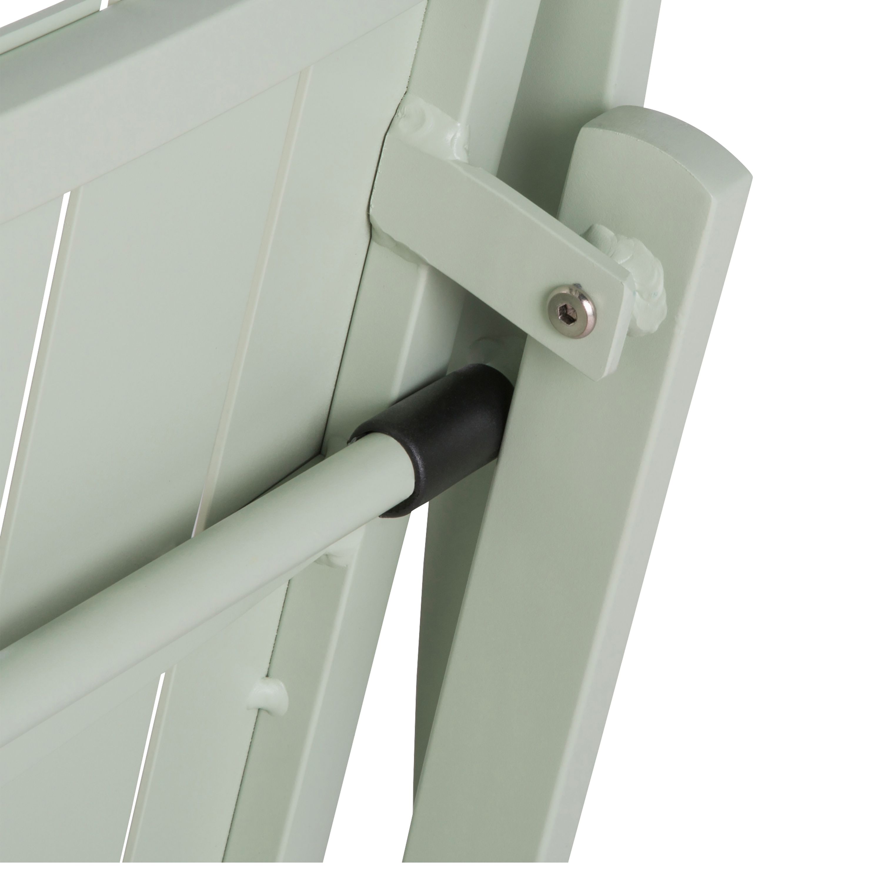 Sedia da giardino pieghevole Idaho NATERIAL, struttura e seduta in alluminio verde - 19