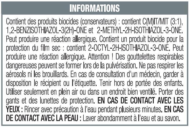 Peinture extérieure soubassement Surfaces verticales LUXENS blanc mat 1L - 4