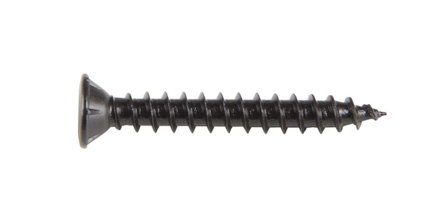 Set di viti per legno per pannelli fonoassorbenti in acciaio temprato, 100 pezzi