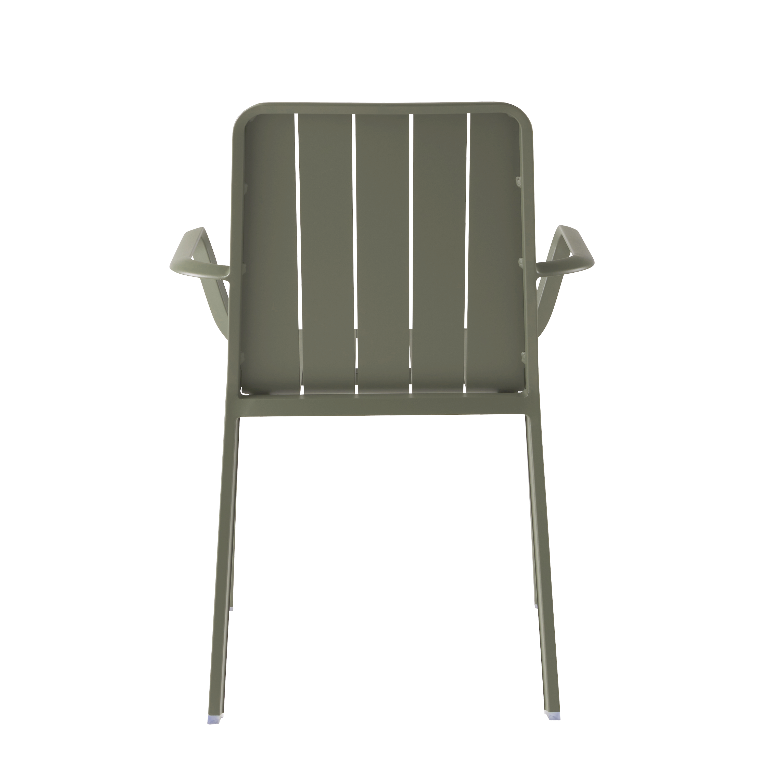 Fauteuil de jardin NATERIAL en aluminium vert - 7