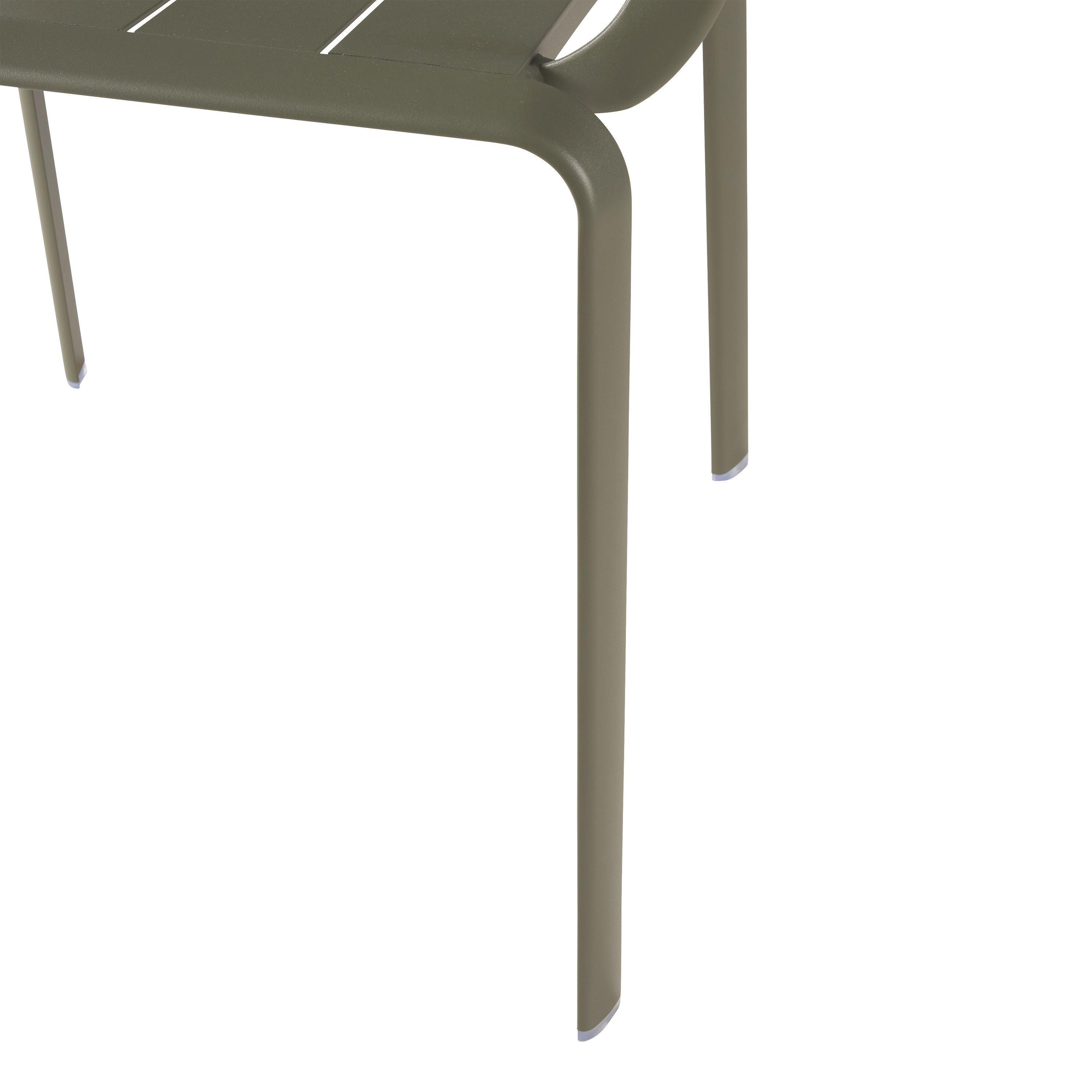 Fauteuil de jardin NATERIAL en aluminium vert - 11