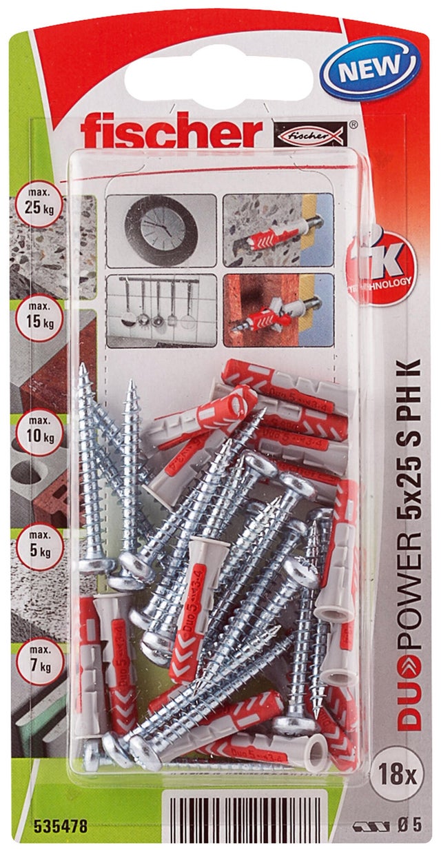 Tasselli in acciaio TA M 10 B con barra (25 Pz.) | Leroy Merlin Tasselli in acciaio TA M 10 B con barra (25 Pz.) | Leroy Merlin