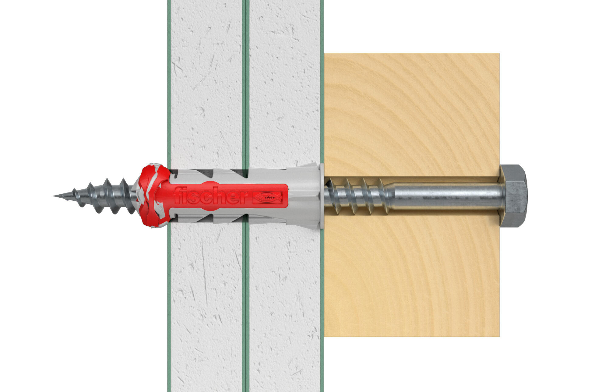 4 buchas DUOPOWER 10X50MM COM PARAFUSO - 4