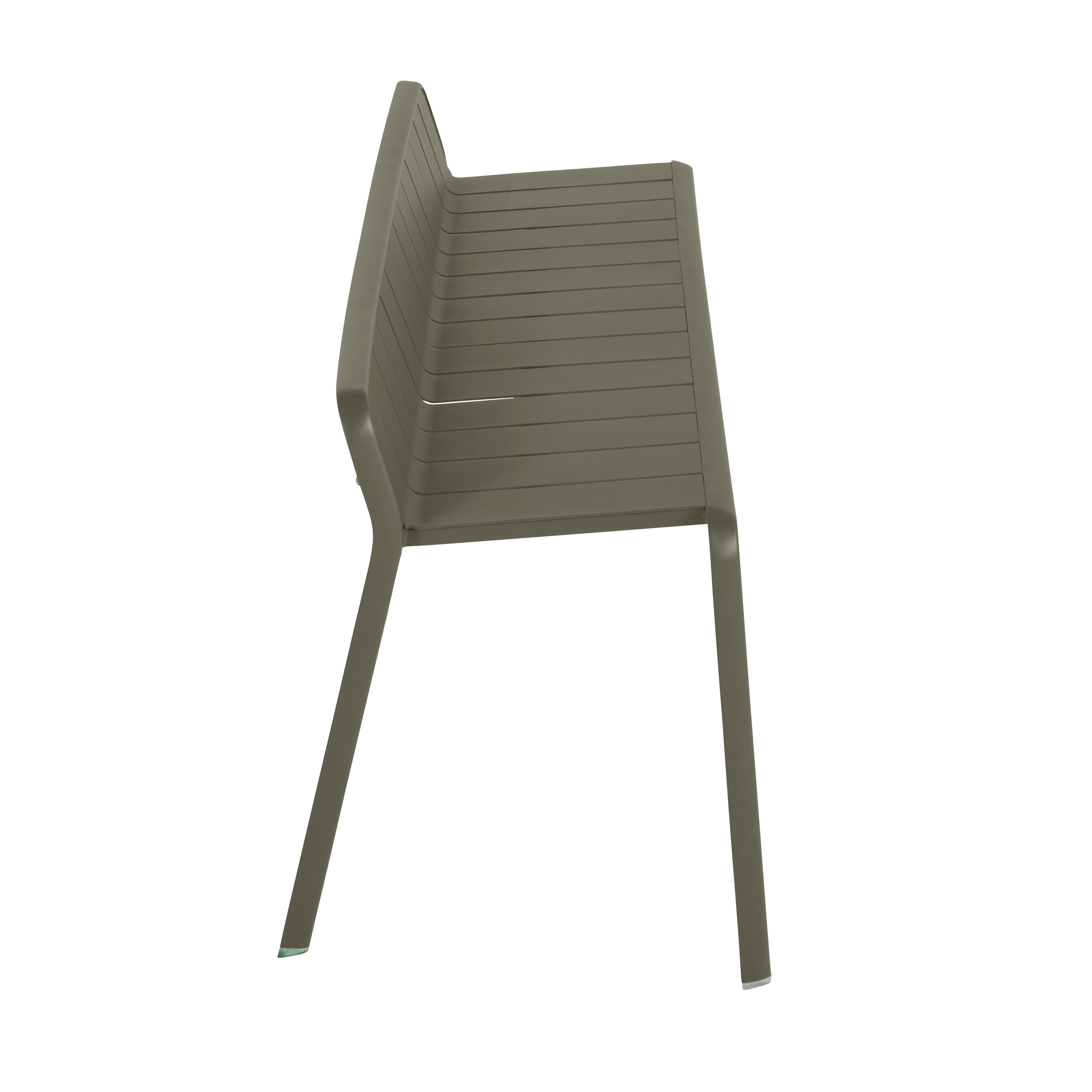 Banc de jardin NATERIAL Idaho en aluminium vert - 7