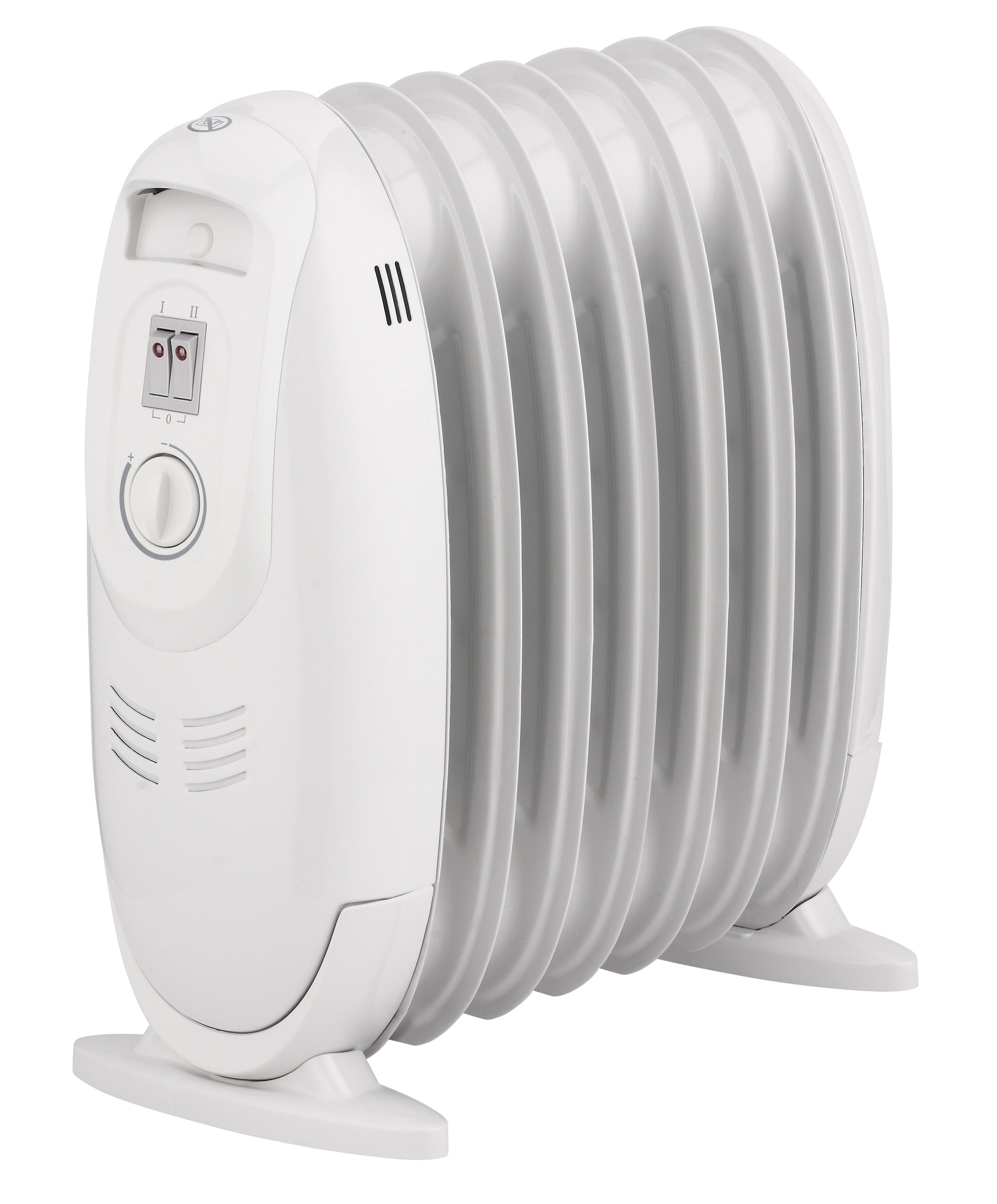 DeLonghi TRN505M Radiateur Bain D'Huile 500W Blanc - Chauffage Compact Et Efficace