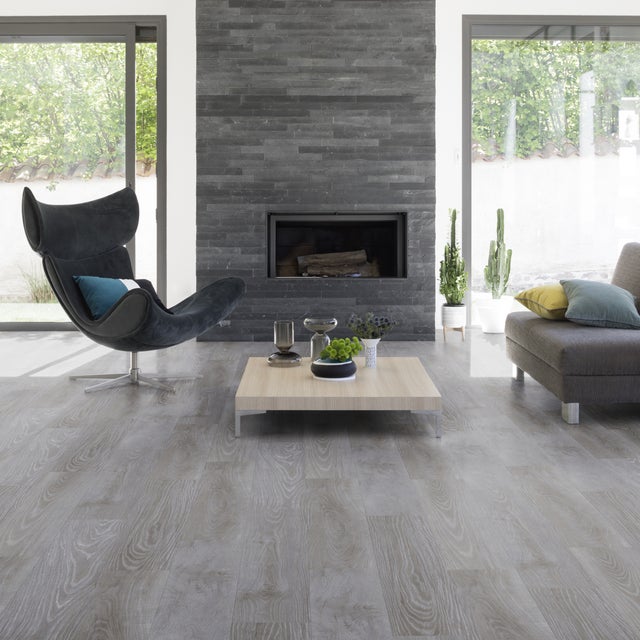Lame PVC autoplombant intenso GERFLOR Senso premium easy symba grey effet bois g