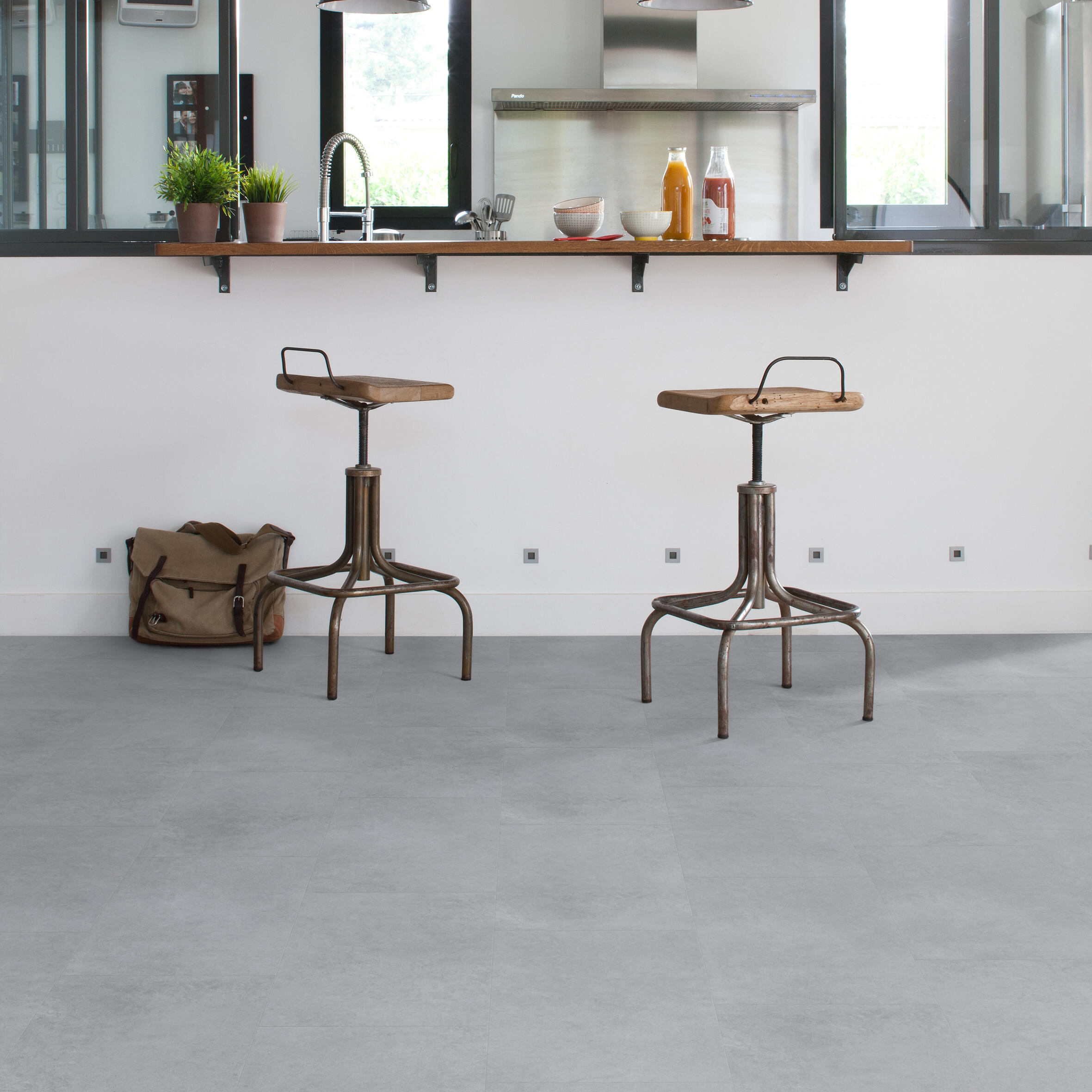 Suelo vinílico LVT click GERFLOR Medio 3.4mm Brickell Grey - 6