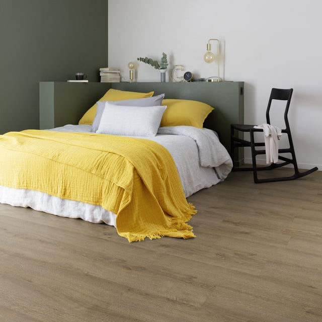 Lame PVC clipsable medio GERFLOR Senso 20 lock lumber fauve bois naturel
