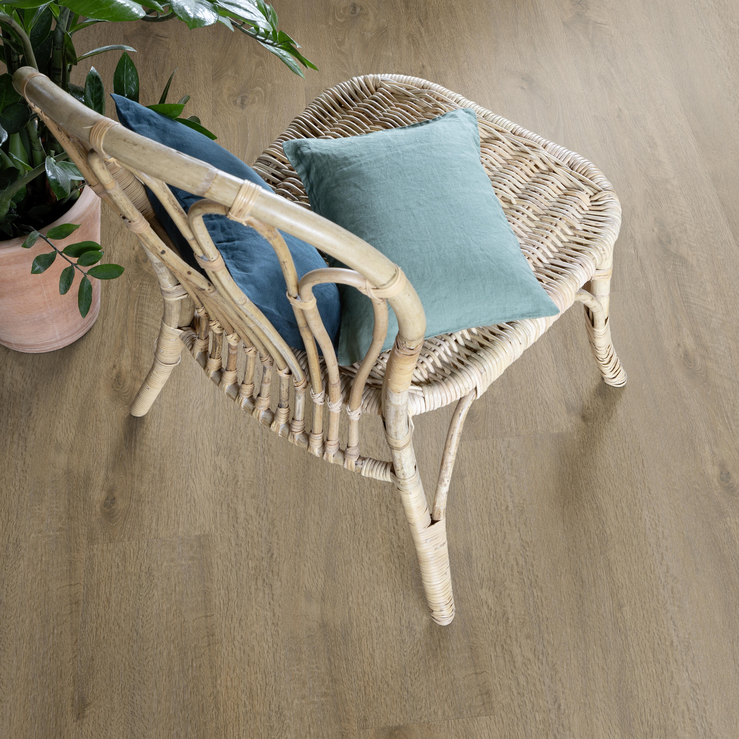 Lame PVC clipsable medio GERFLOR Senso 20 lock lumber fauve bois naturel - 2