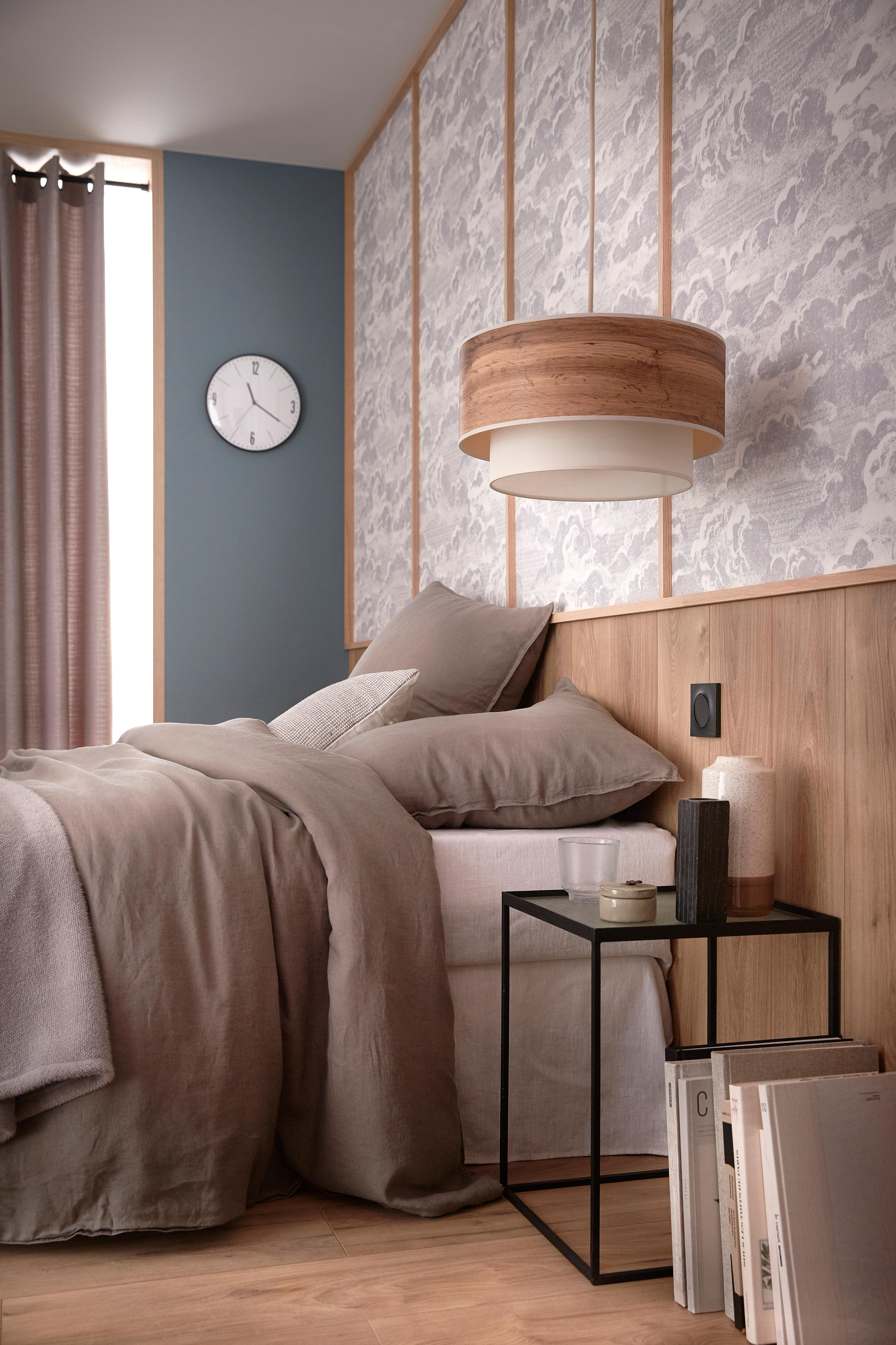 Rideau tamisant, Lidia, beige H.280 x l.140 cm INSPIRE - 5