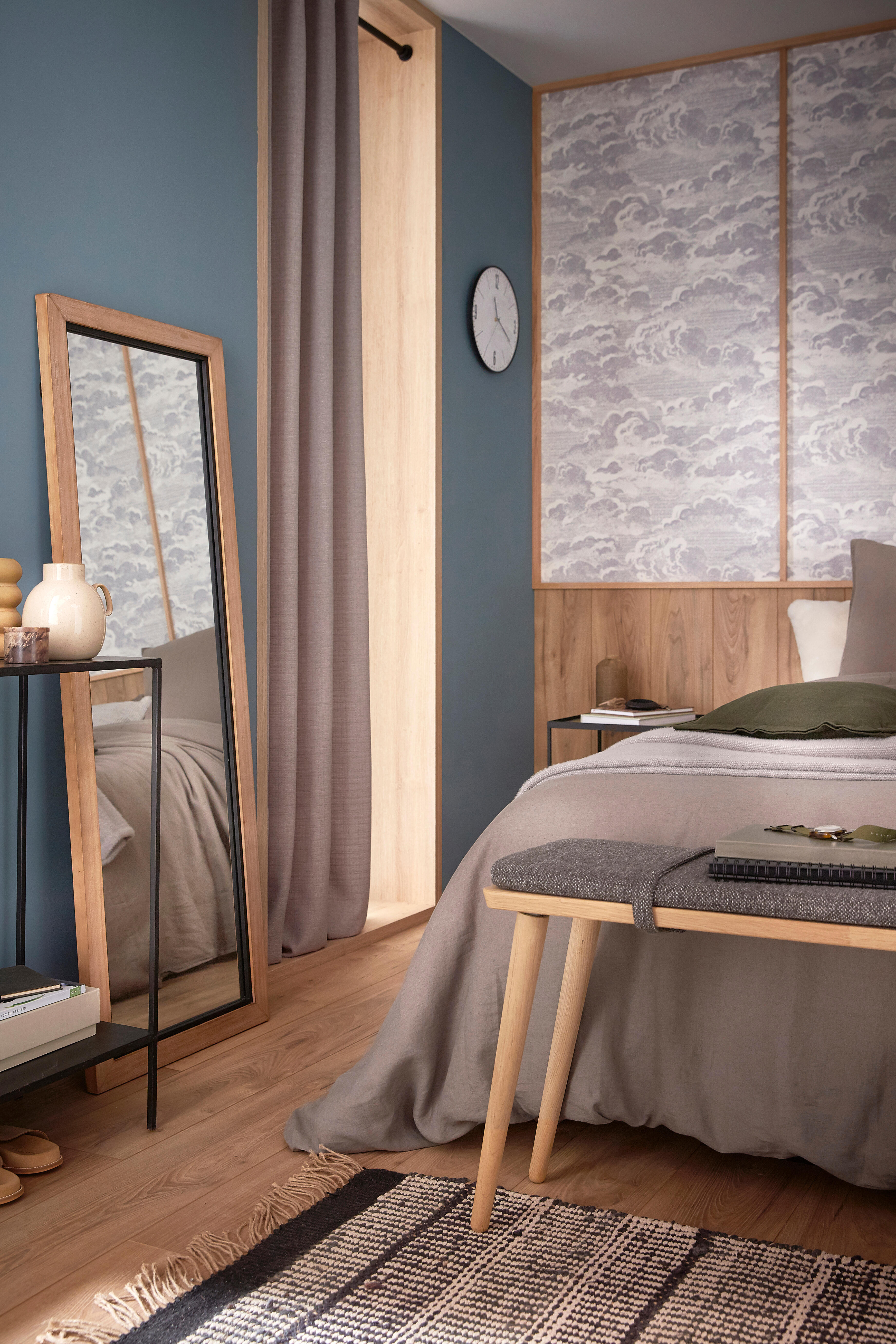 Rideau tamisant, Lidia, beige H.280 x l.140 cm INSPIRE - 4