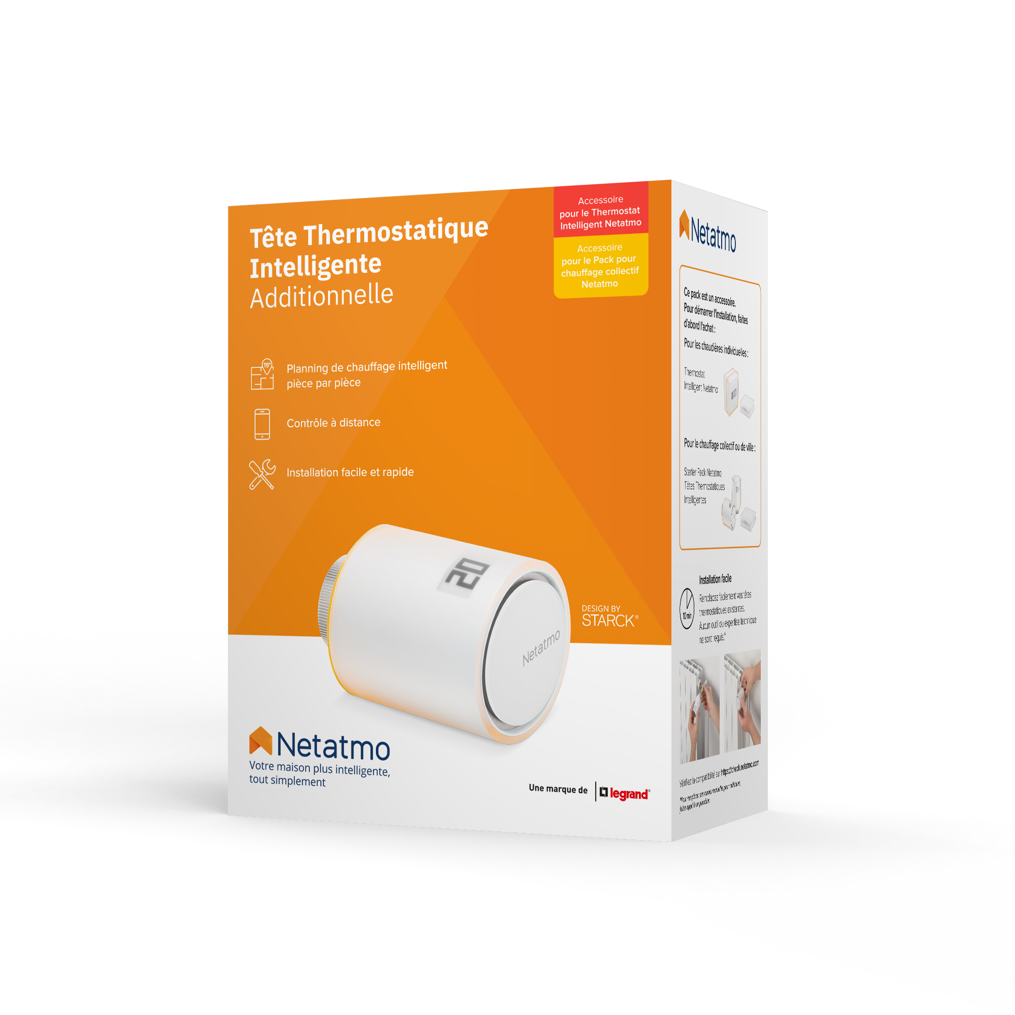 Valvola termostatica connessa NETATMO 1