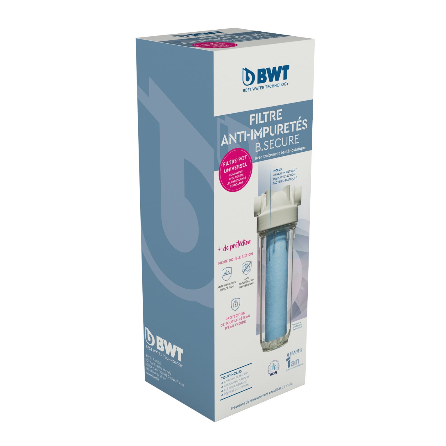 Filtre à eau anti impuretés BWT - 3